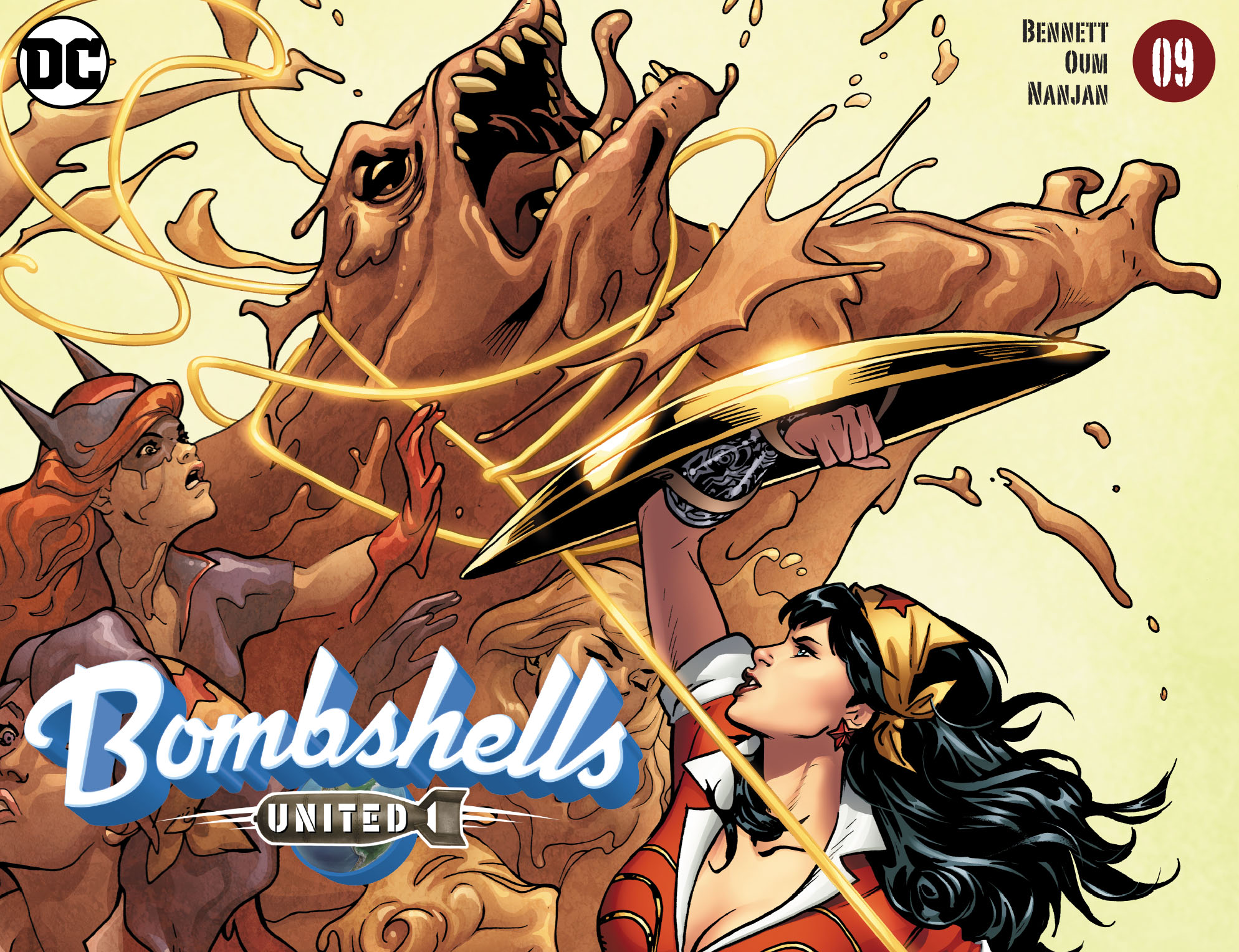 Read online Bombshells: United comic -  Issue #9 - 1