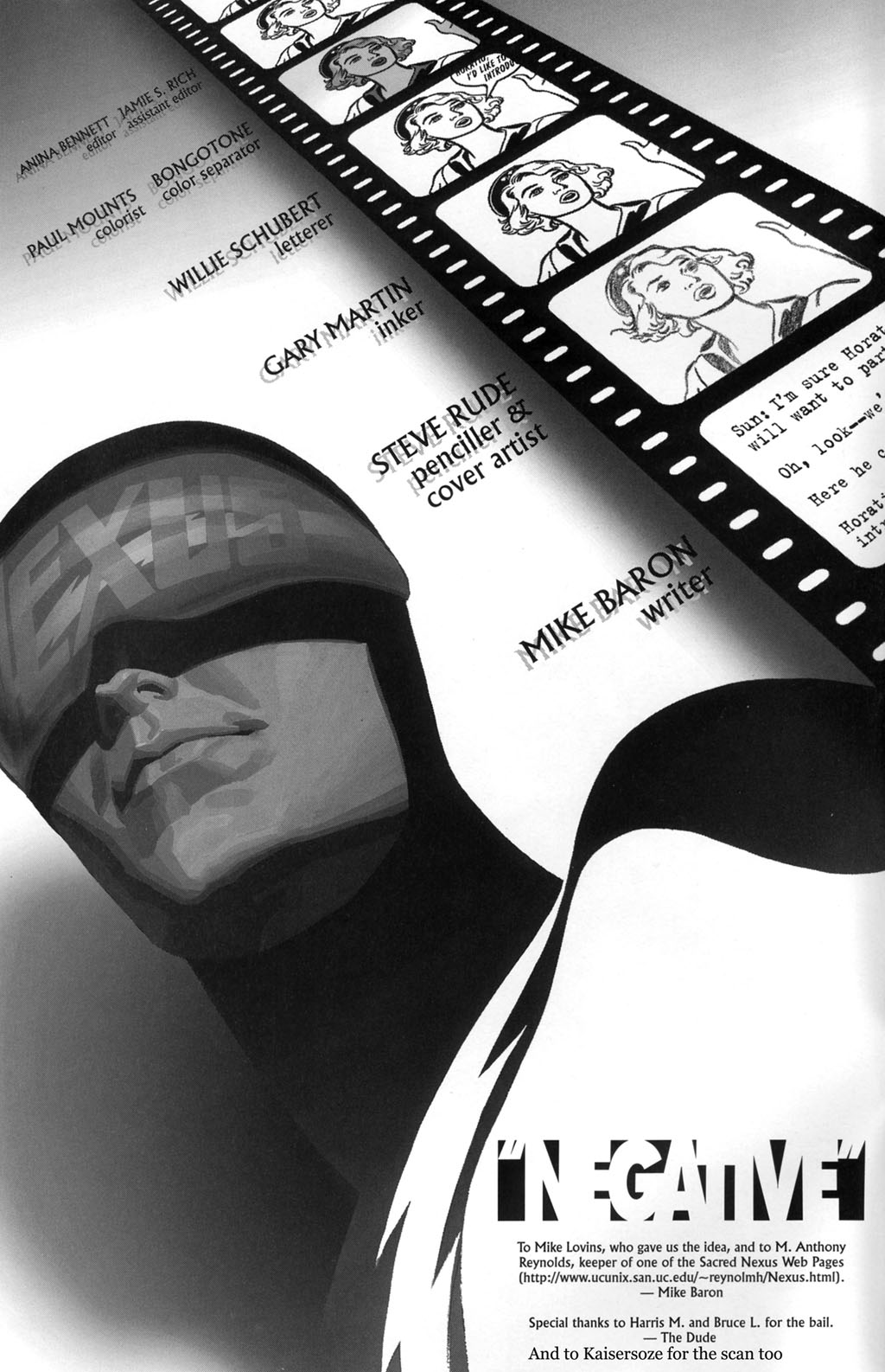 Read online Nexus: Executioner's Song comic -  Issue #3 - 2