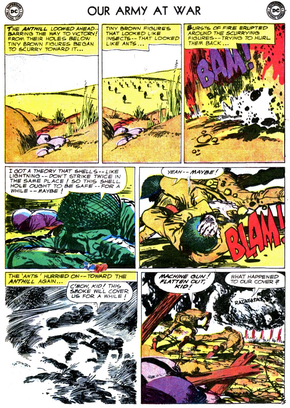 Read online Our Army at War (1952) comic -  Issue #76 - 21