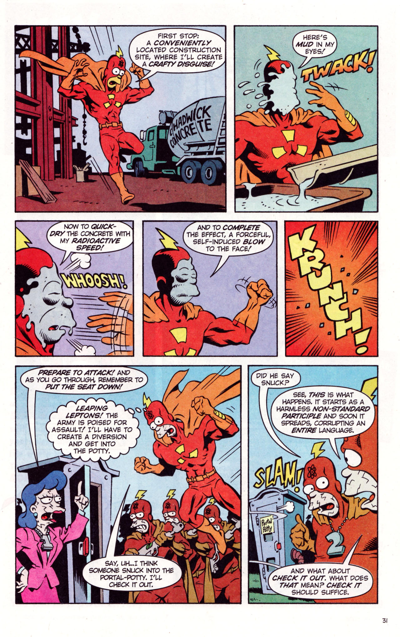 Read online Radioactive Man (1993) comic -  Issue #711 - 34