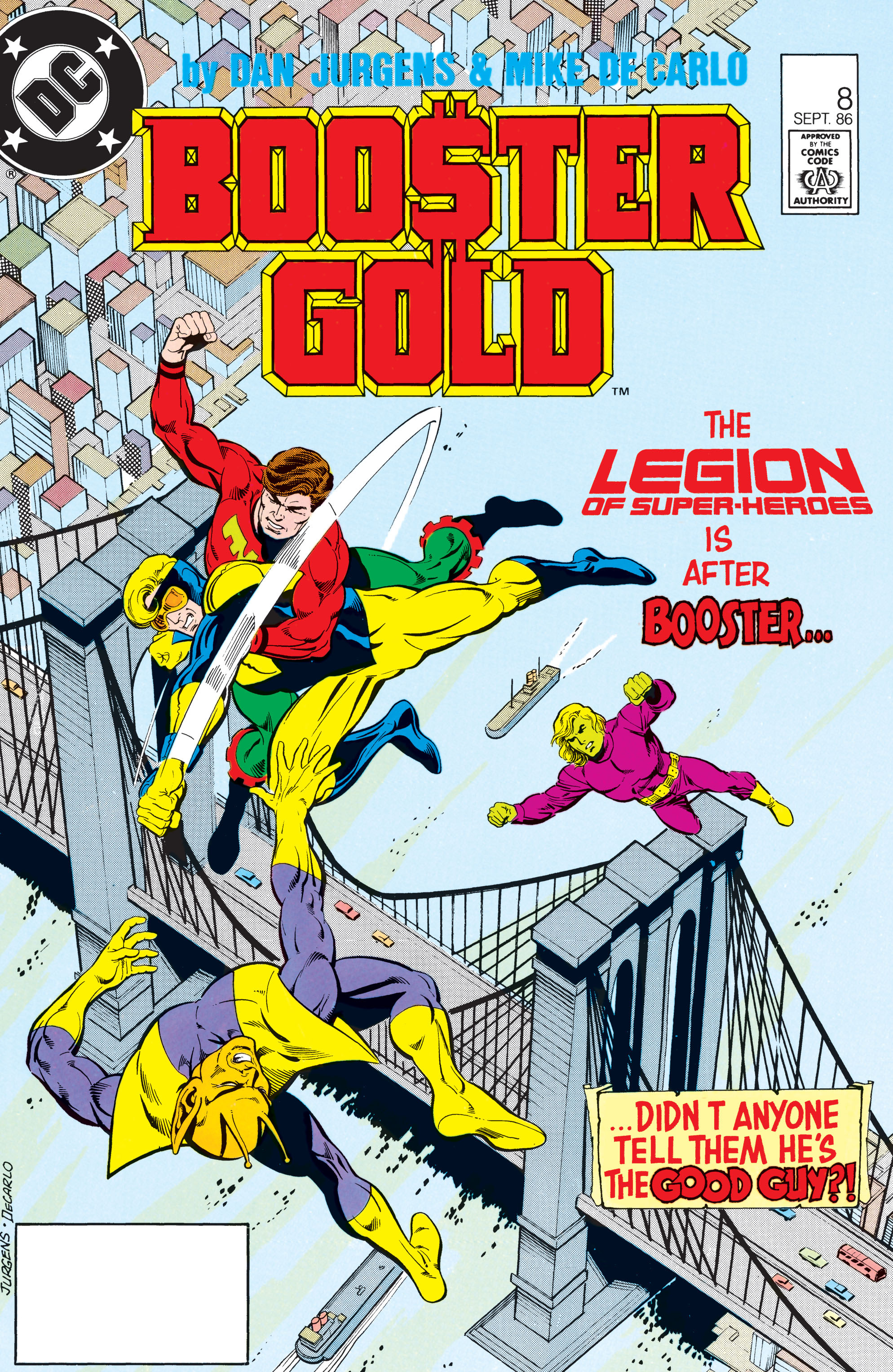 Read online Booster Gold (1986) comic -  Issue #8 - 1