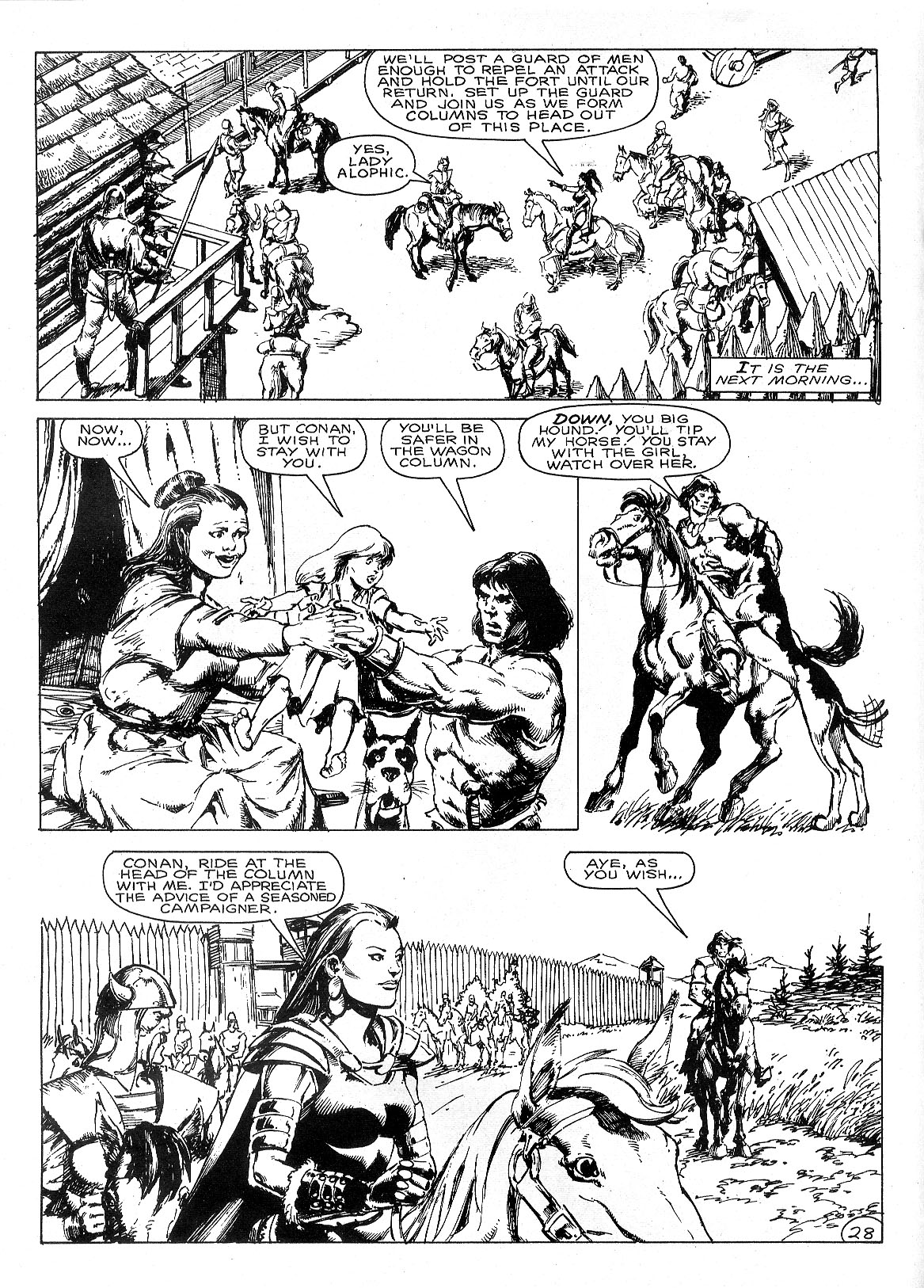 Read online The Savage Sword Of Conan comic -  Issue #145 - 34