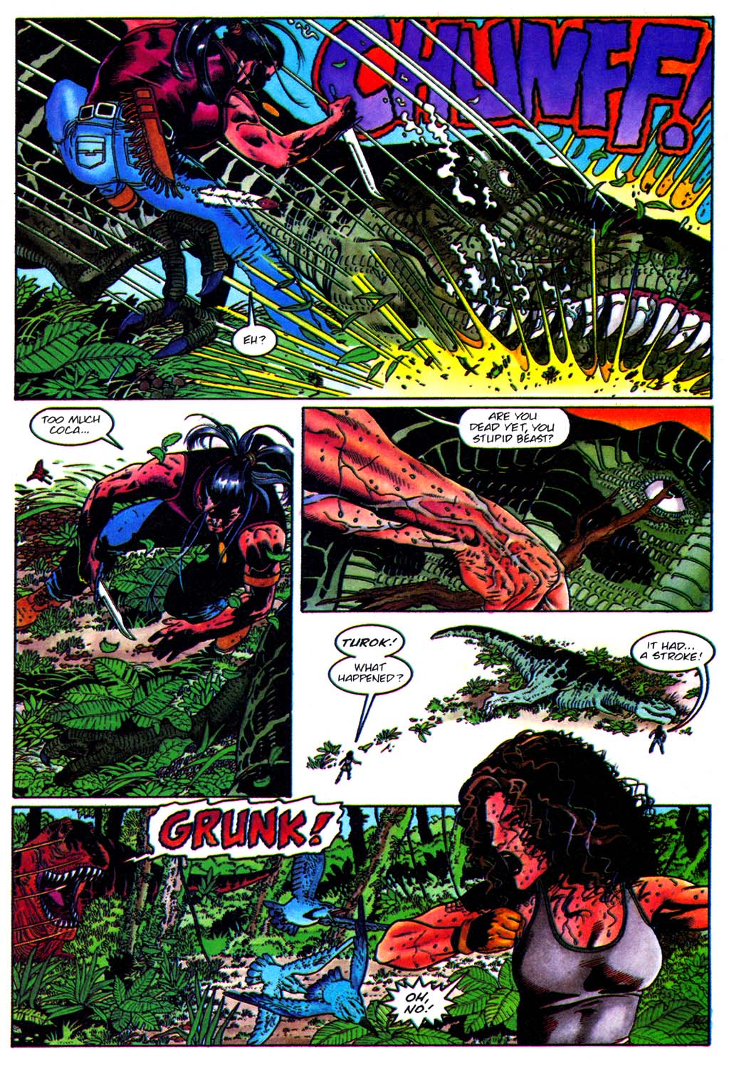 Read online Turok, Dinosaur Hunter (1993) comic -  Issue #28 - 18