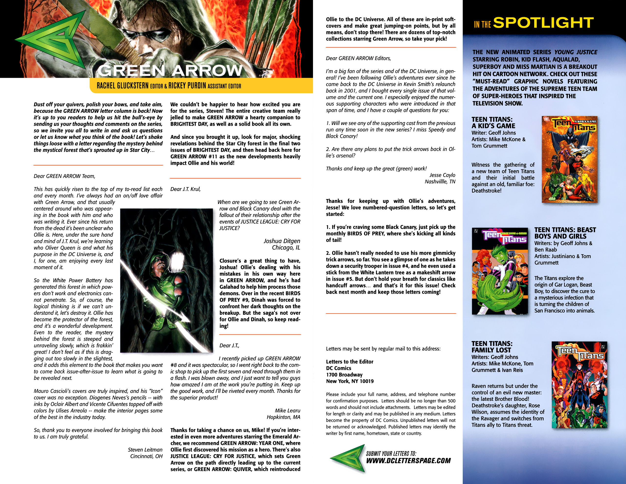 Read online Green Arrow [II] comic -  Issue #10 - 22