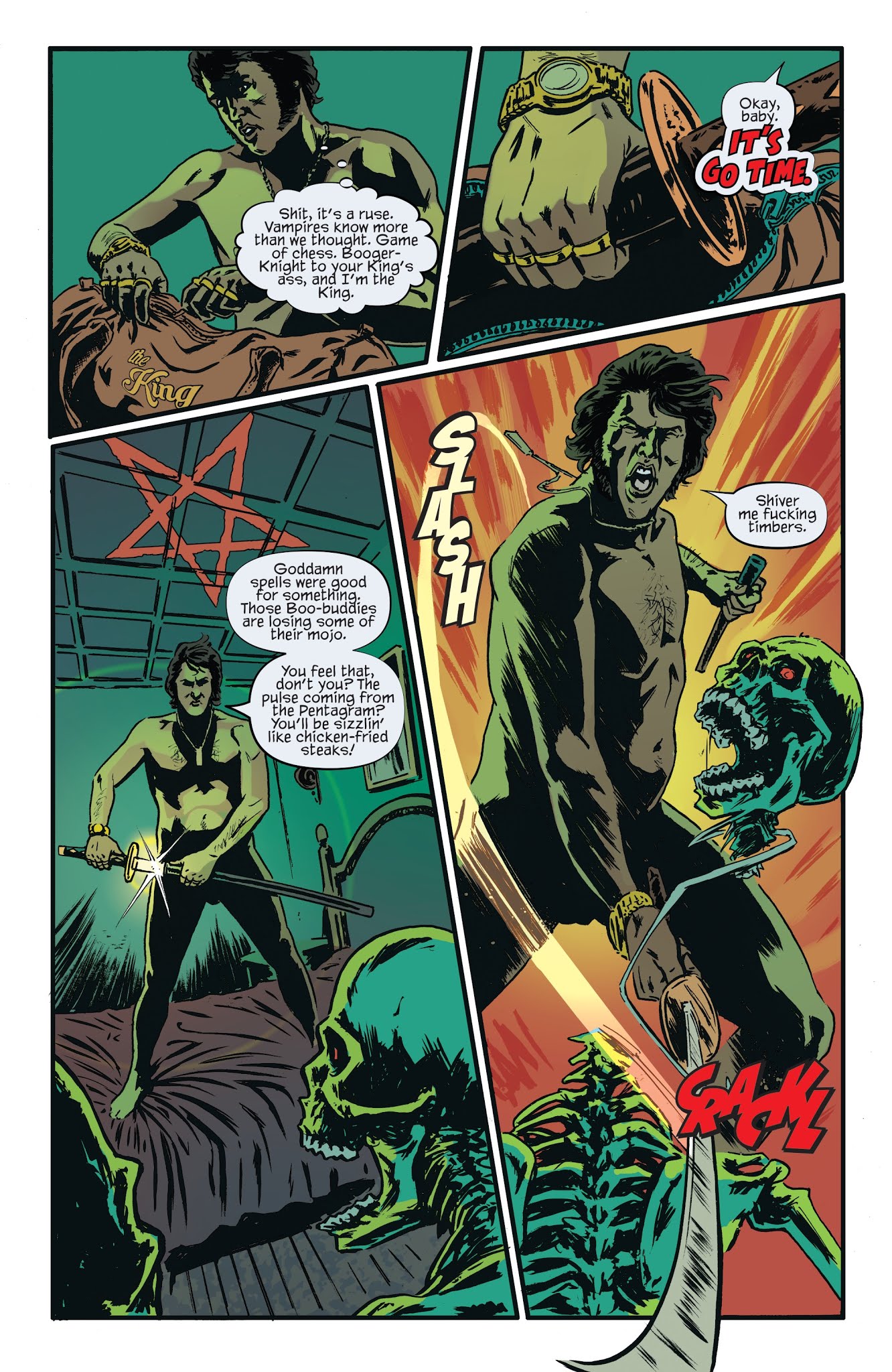 Read online Bubba Ho-Tep and the Cosmic Blood-Suckers comic -  Issue #3 - 11