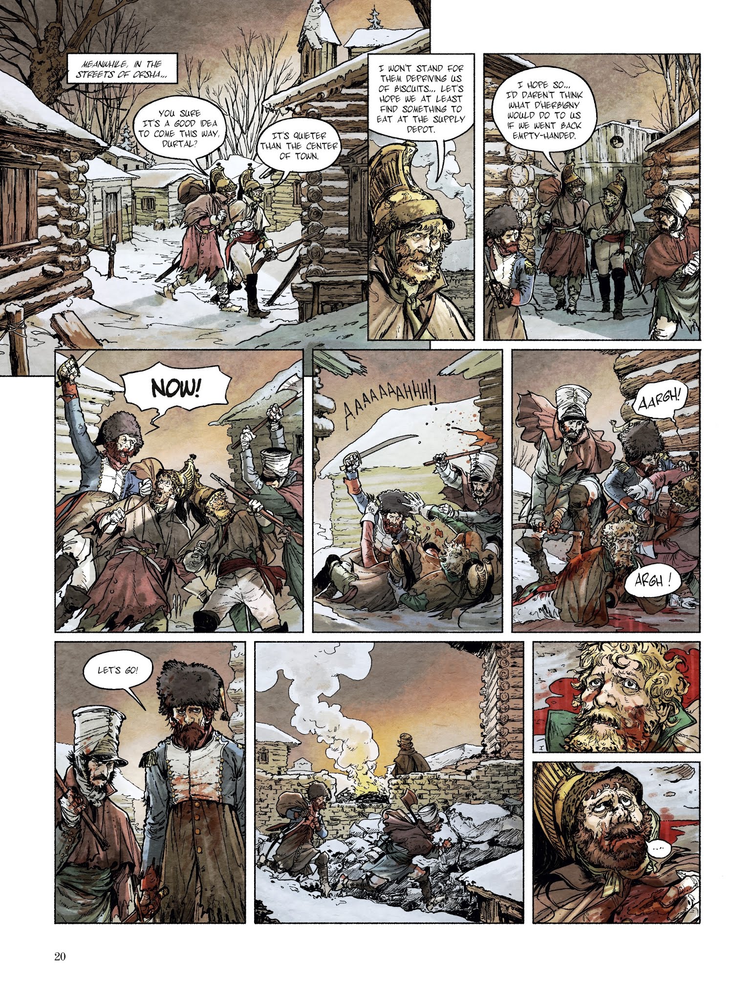 Read online Berezina comic -  Issue #3 - 22
