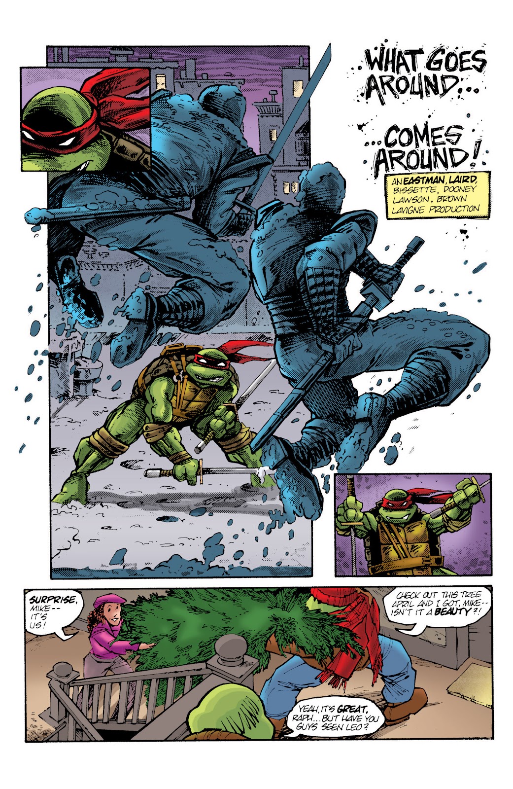 Teenage Mutant Ninja Turtles Color Classics: Leonardo Micro-Series issue Full - Page 4