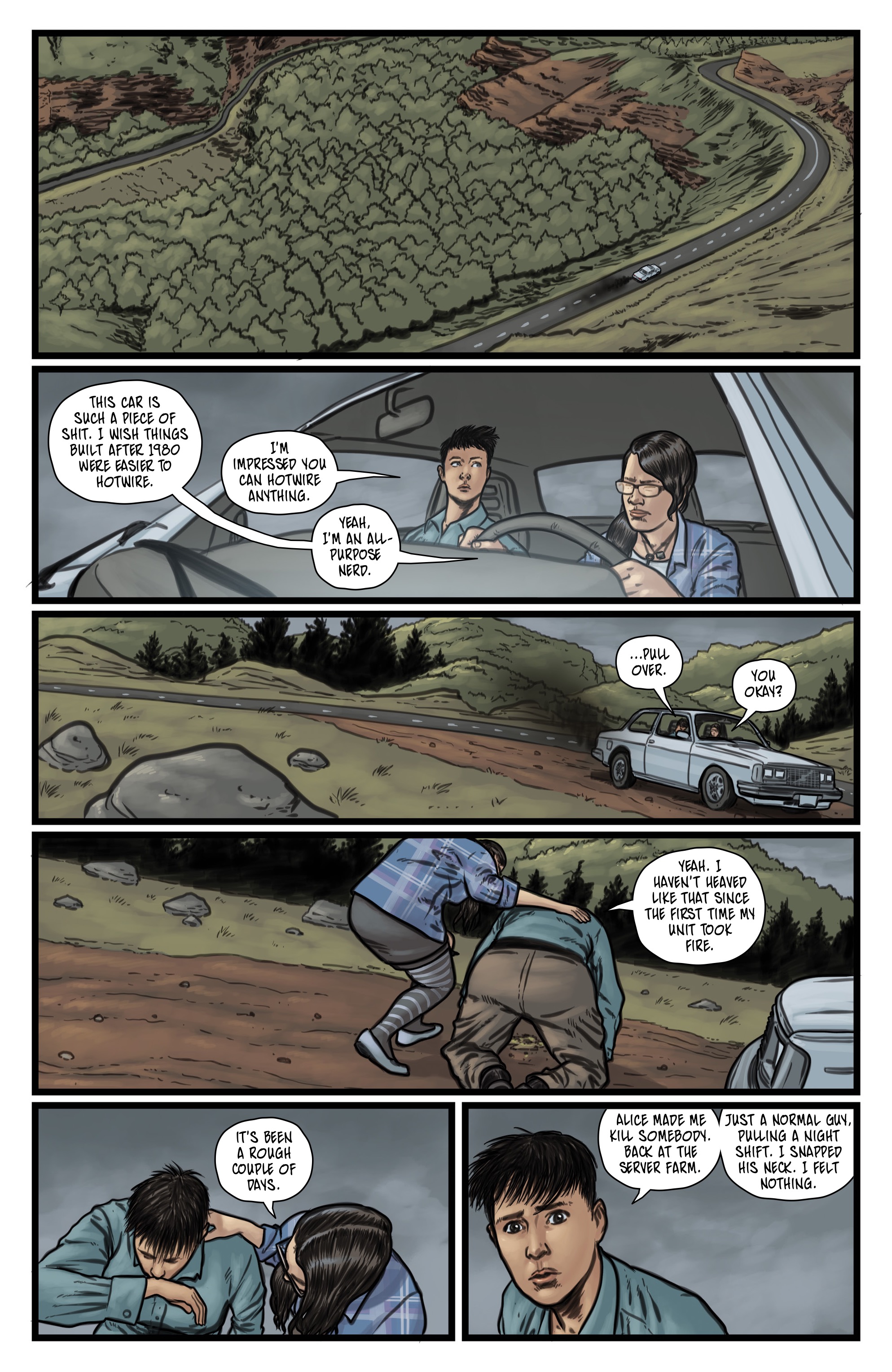 Read online Throwaways comic -  Issue #4 - 17