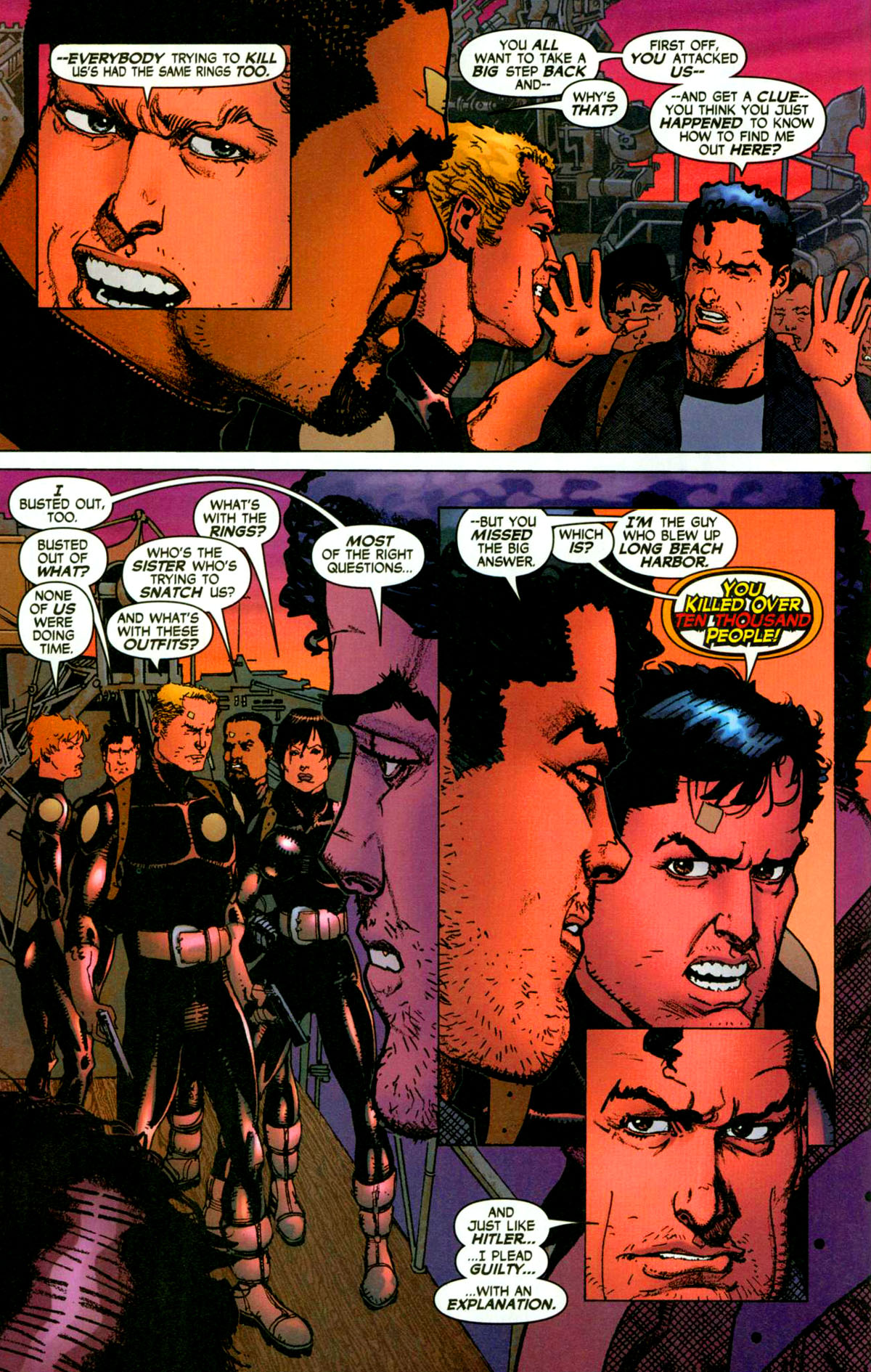 Read online Challengers of the Unknown (2004) comic -  Issue #4 - 4