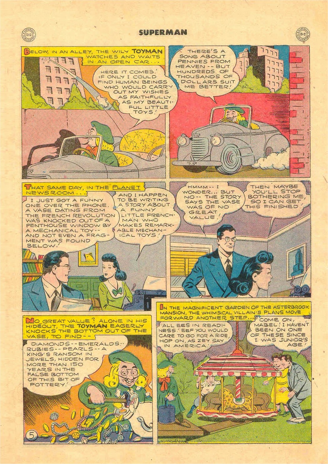 Read online Superman (1939) comic -  Issue #32 - 40