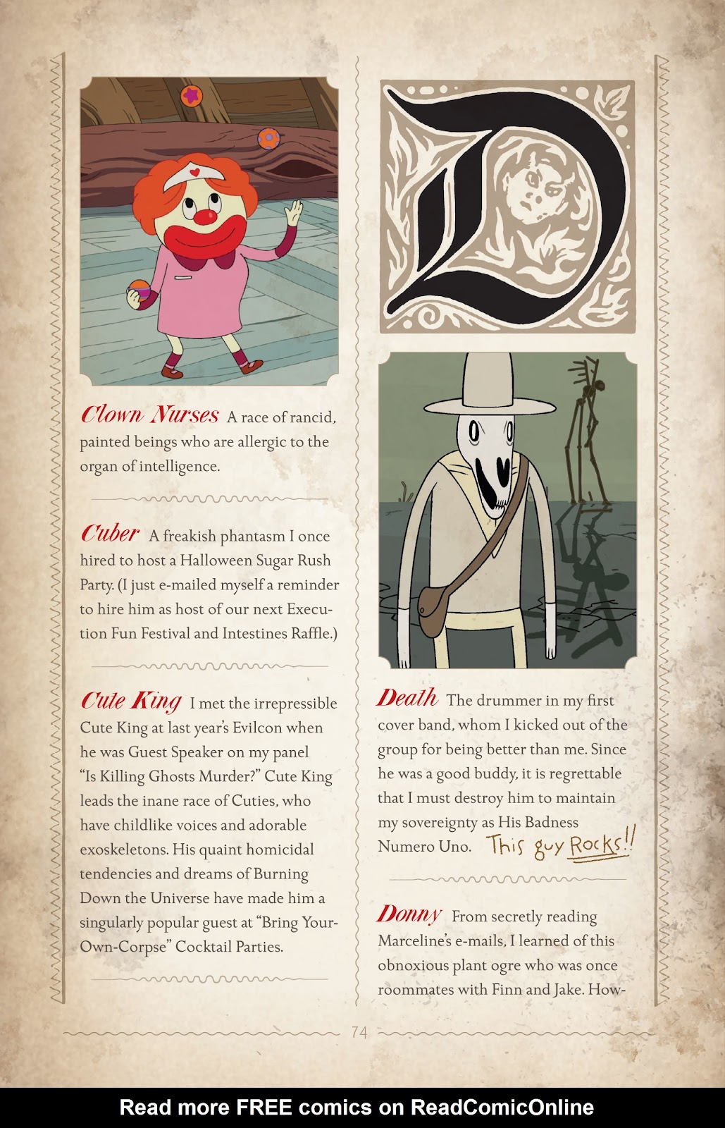 The Adventure Time Encyclopaedia issue TPB (Part 1) - Page 76