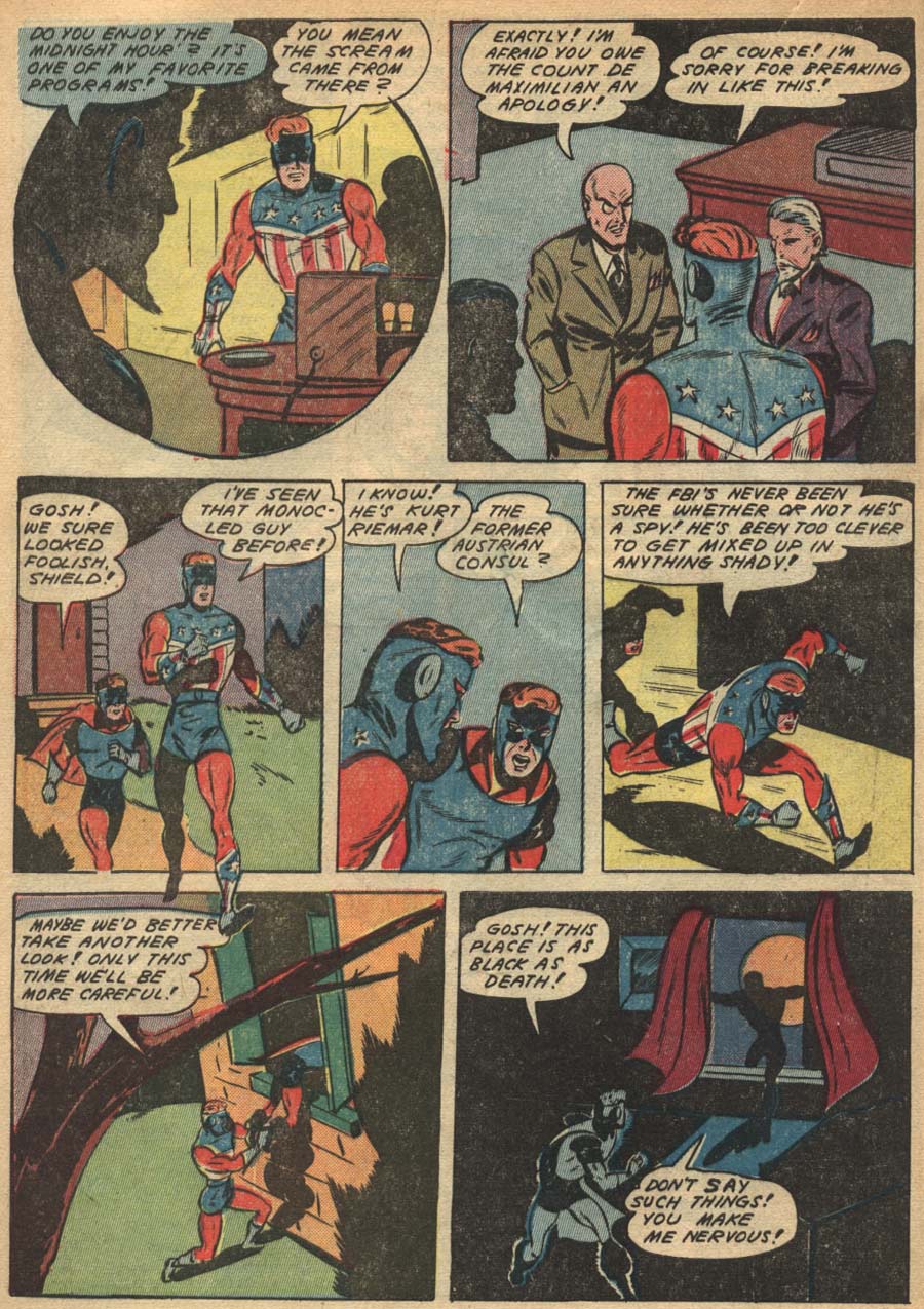 Read online Pep Comics comic -  Issue #47 - 6