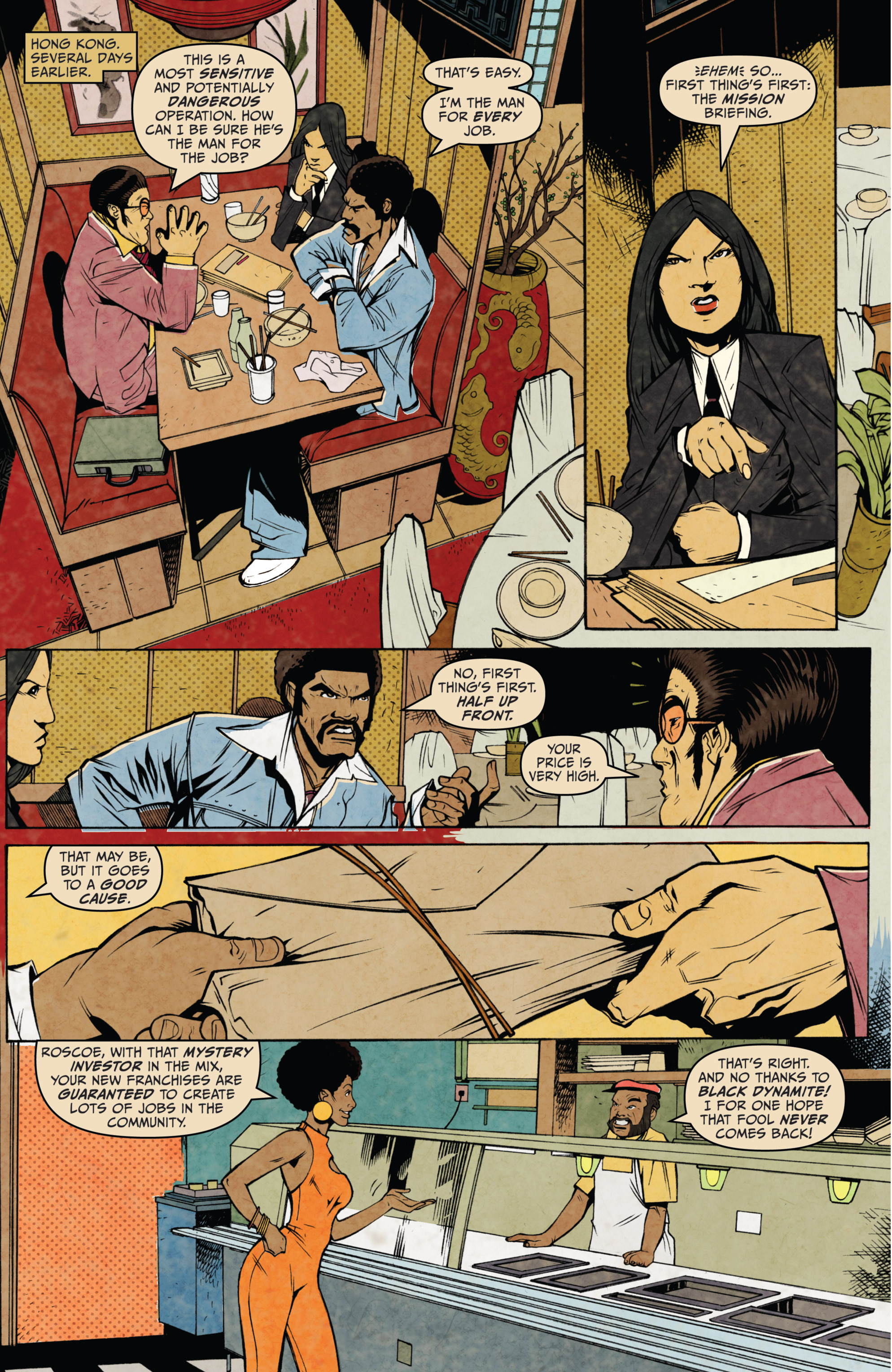 Read online Black Dynamite comic -  Issue #3 - 4