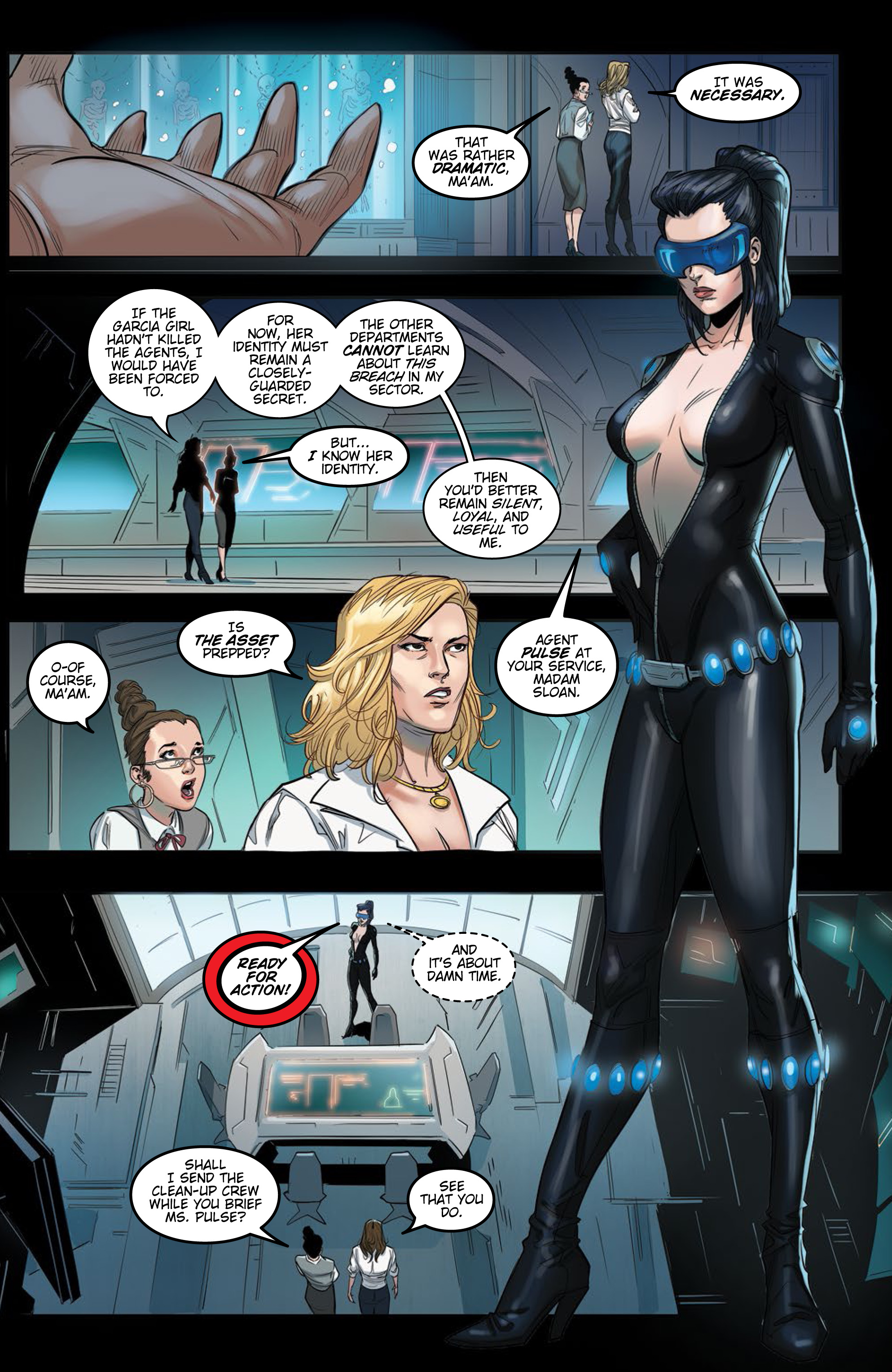Read online White Widow comic -  Issue #2 - 16