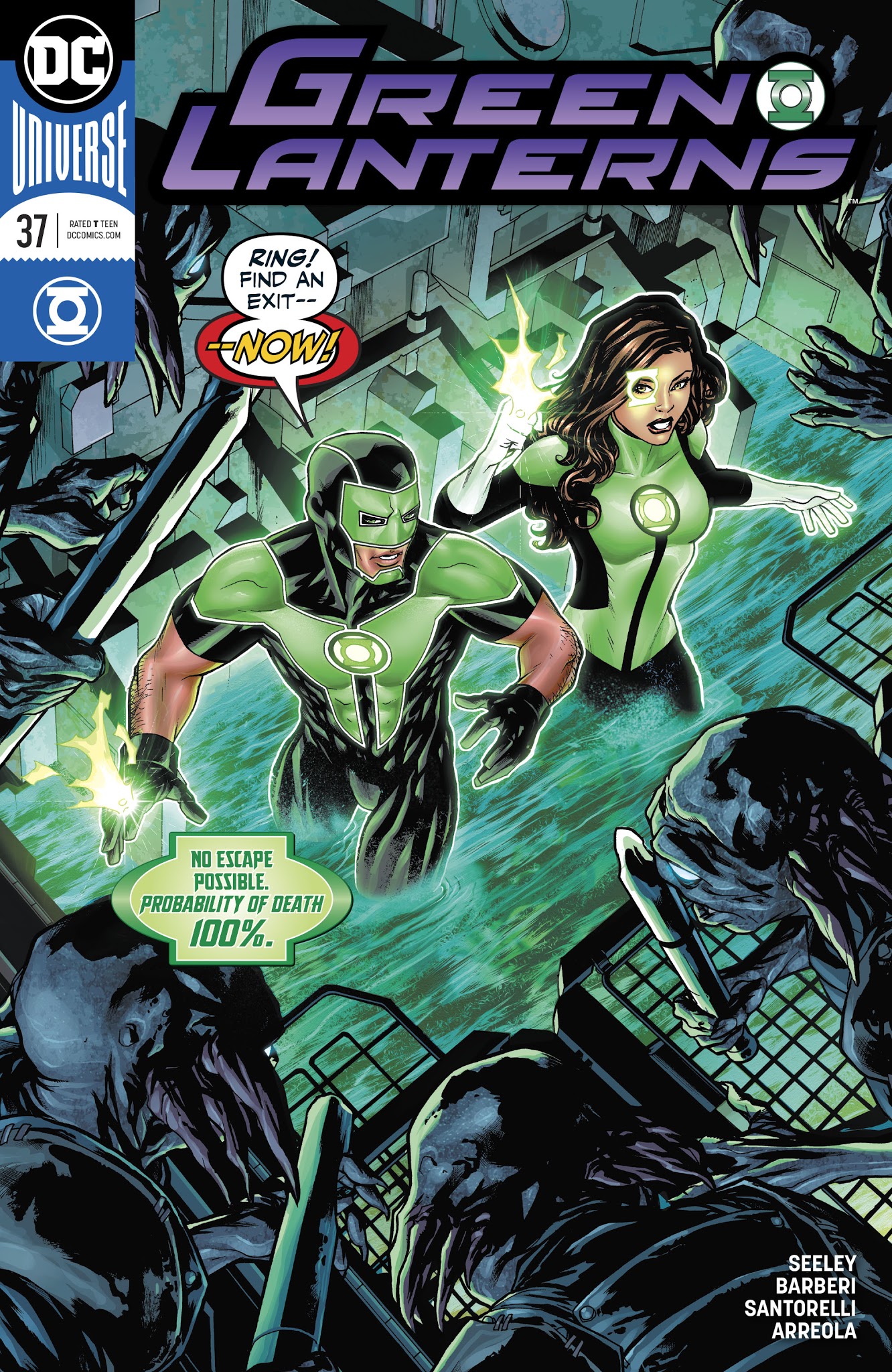 Read online Green Lanterns comic -  Issue #37 - 1