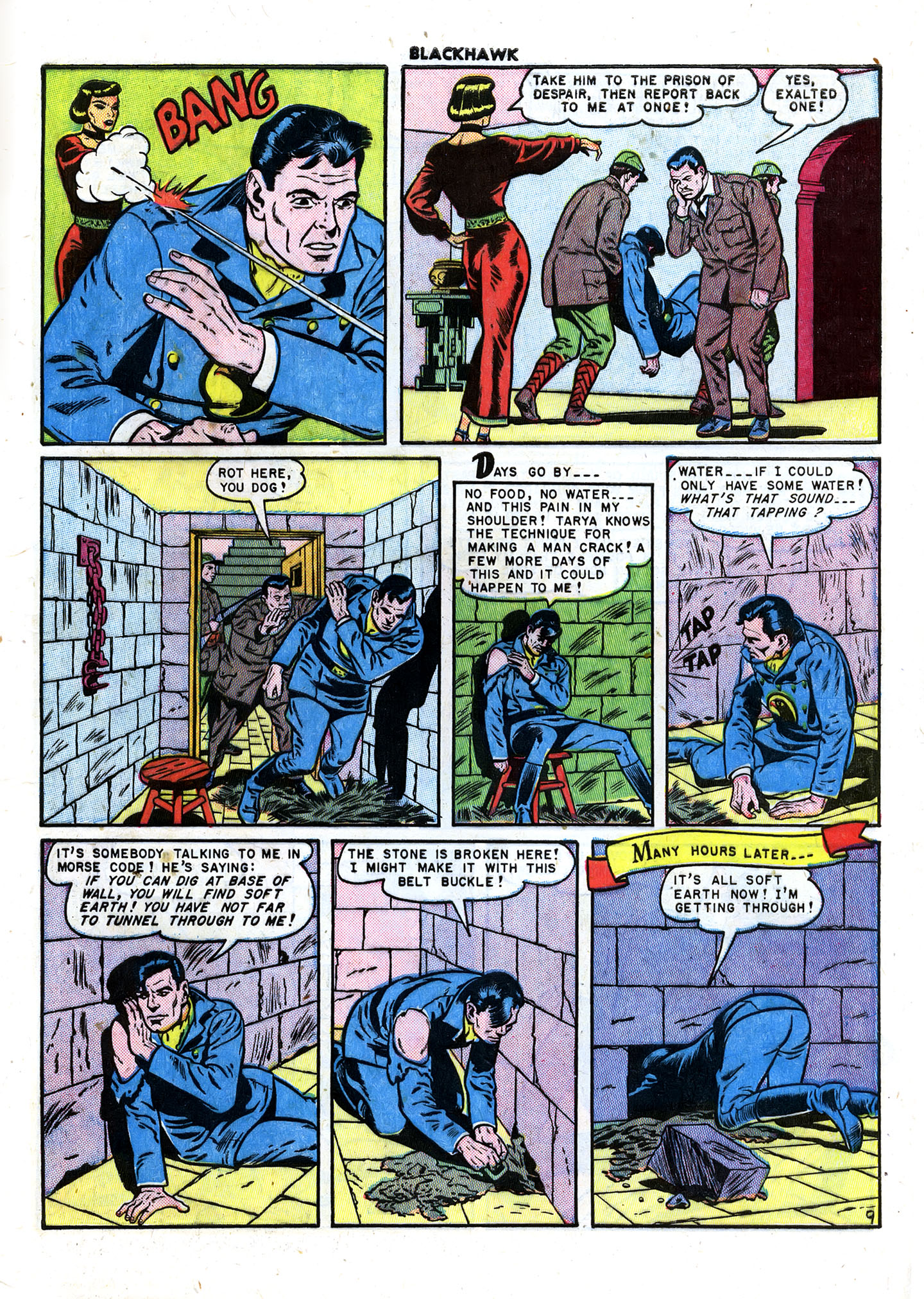 Read online Blackhawk (1957) comic -  Issue #36 - 11
