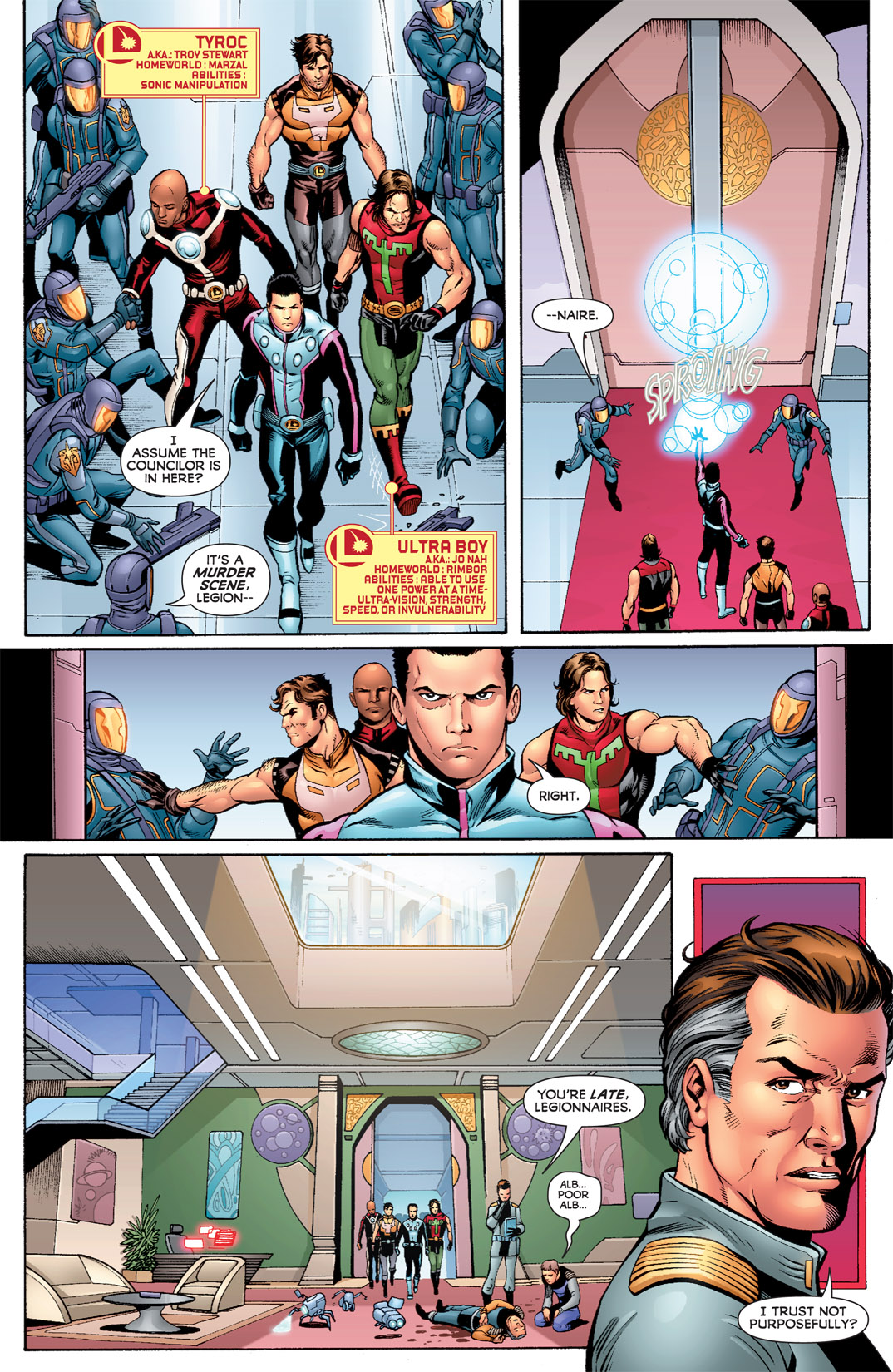 Legion of Super-Heroes (2010) Issue #7 #8 - English 3