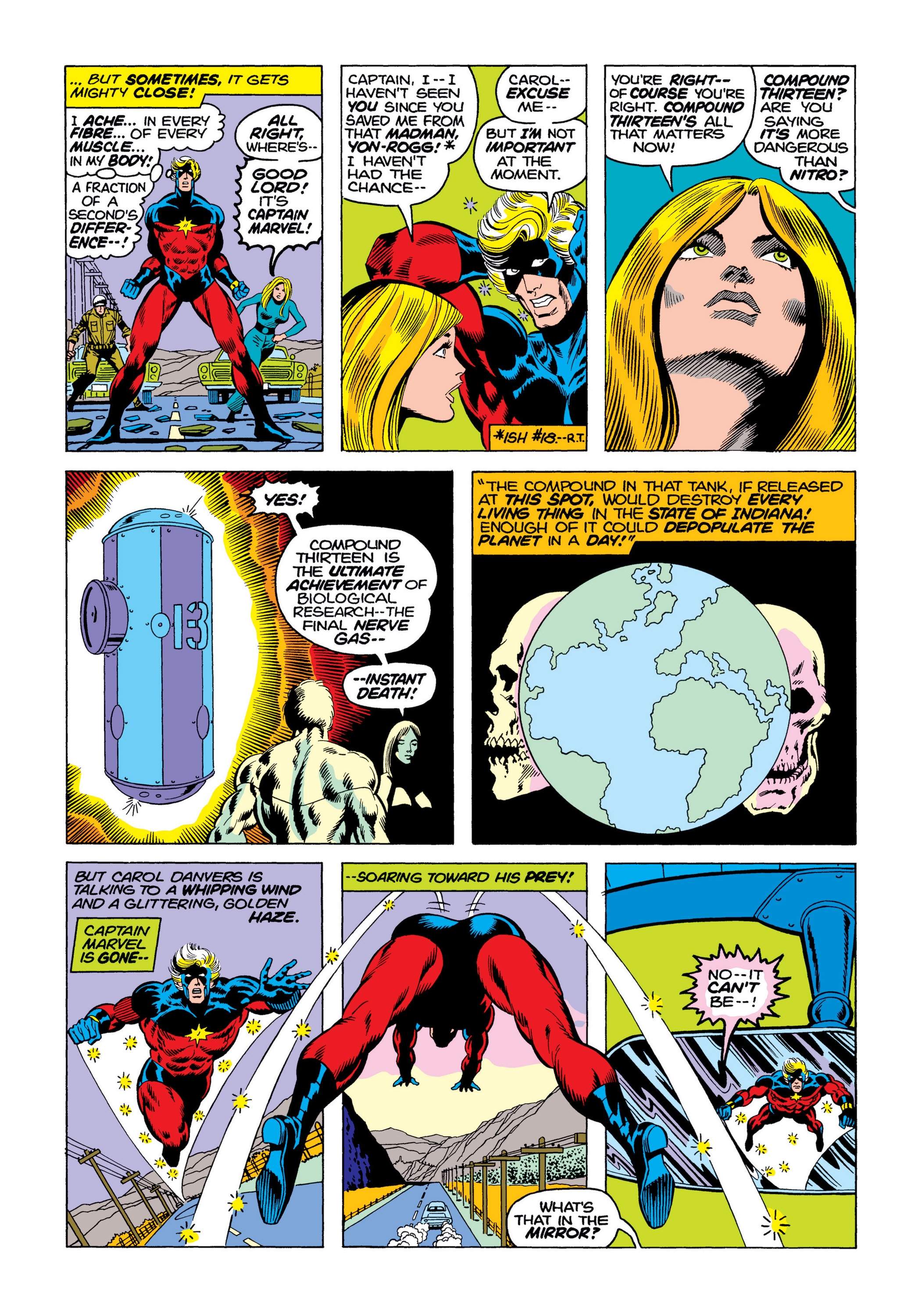 Read online Marvel Masterworks: Captain Marvel comic -  Issue # TPB 4 (Part 1) - 21