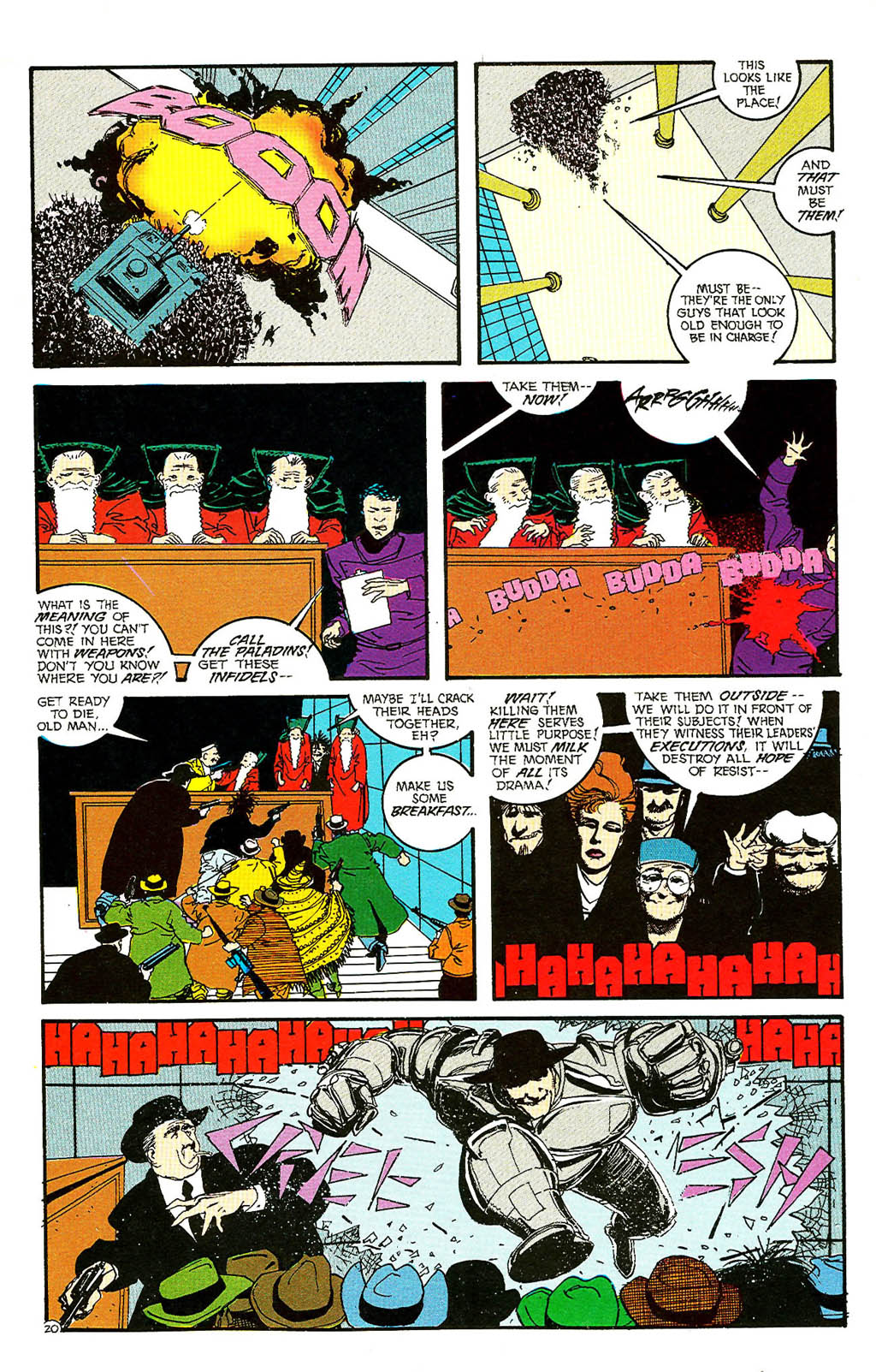 Read online The Shadow (1987) comic -  Issue #19 - 22