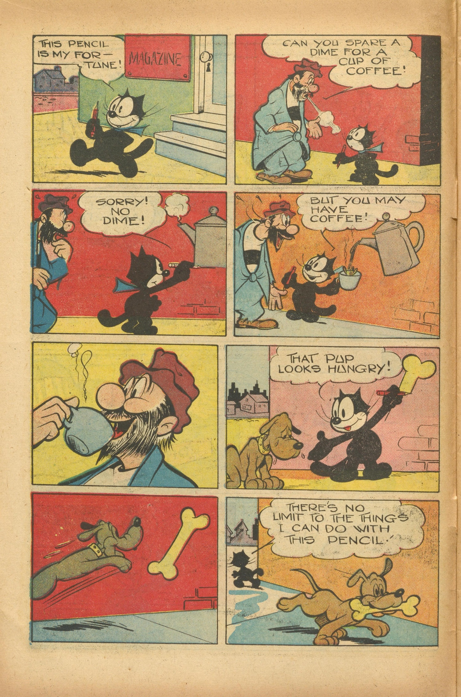 Read online Felix the Cat (1951) comic -  Issue #21 - 12