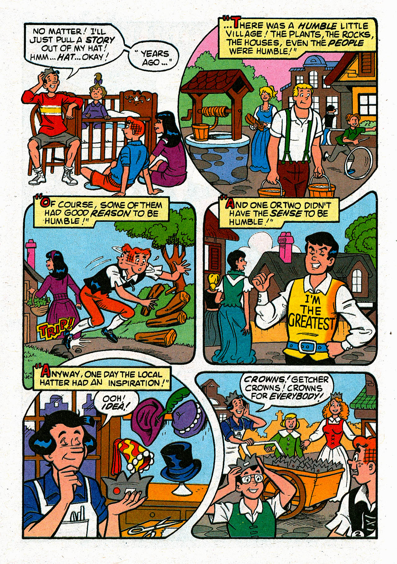 Read online Jughead's Double Digest Magazine comic -  Issue #142 - 132