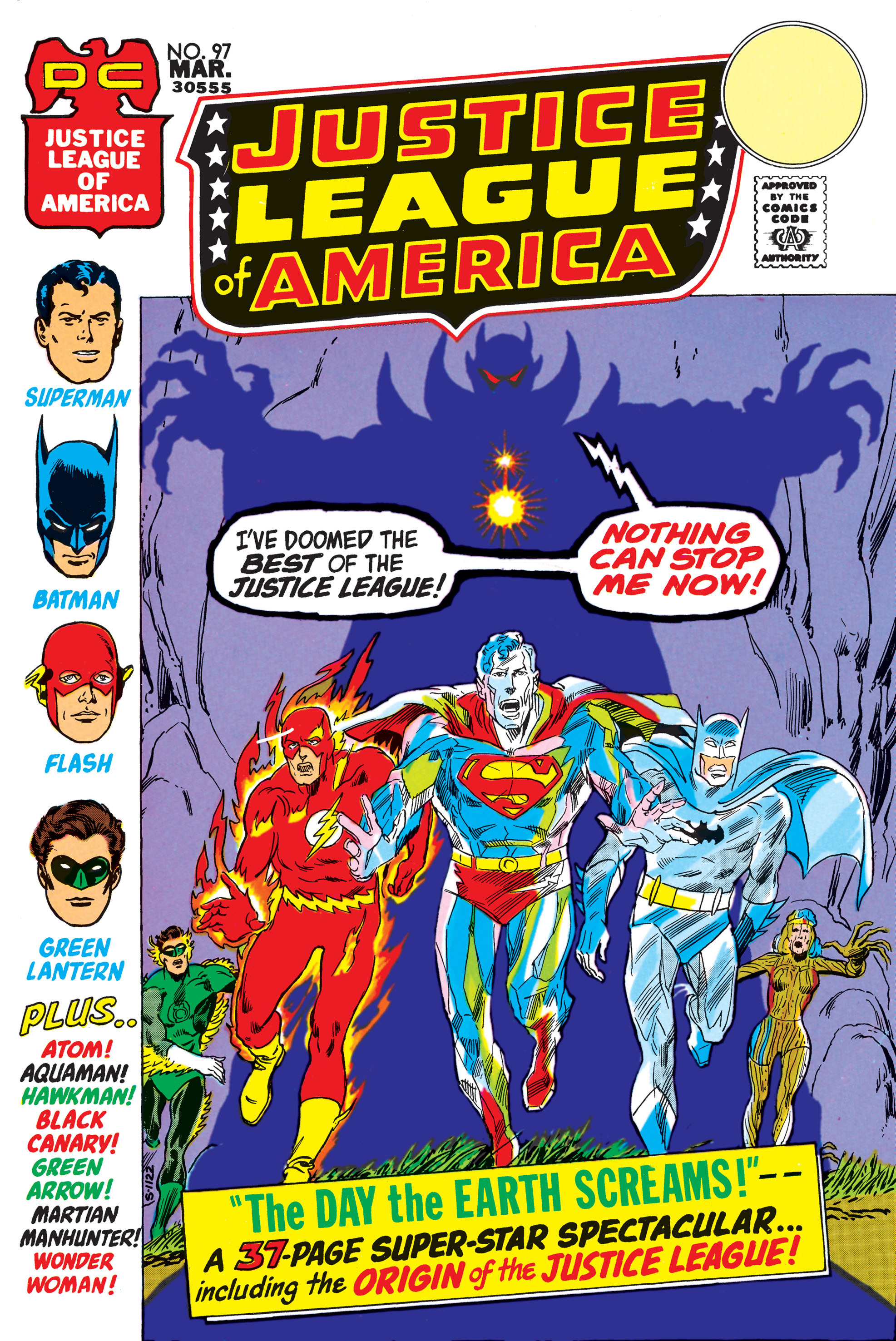 Read online Justice League of America (1960) comic -  Issue #97 - 1