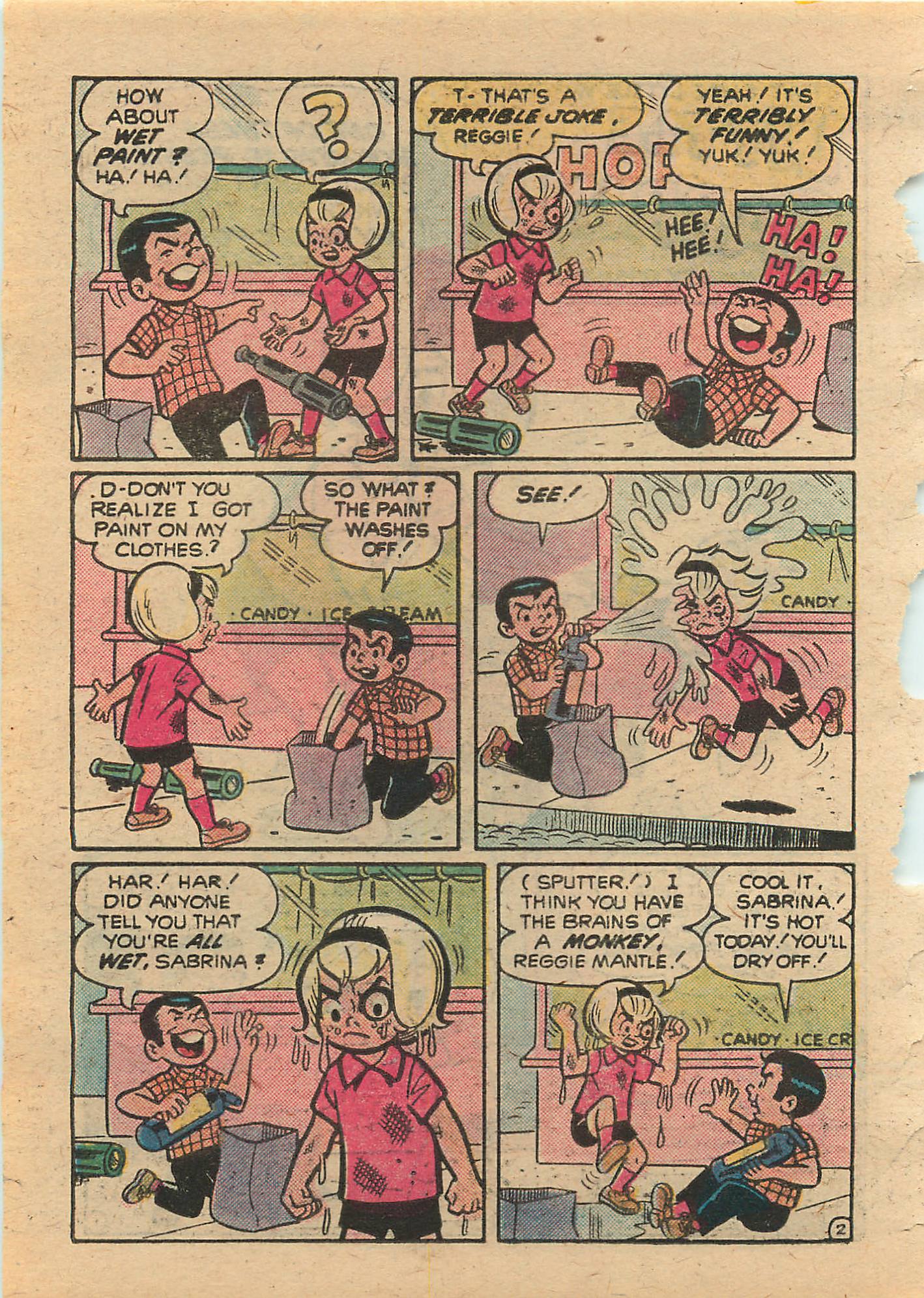 Read online Little Archie Comics Digest Magazine comic -  Issue #6 - 105