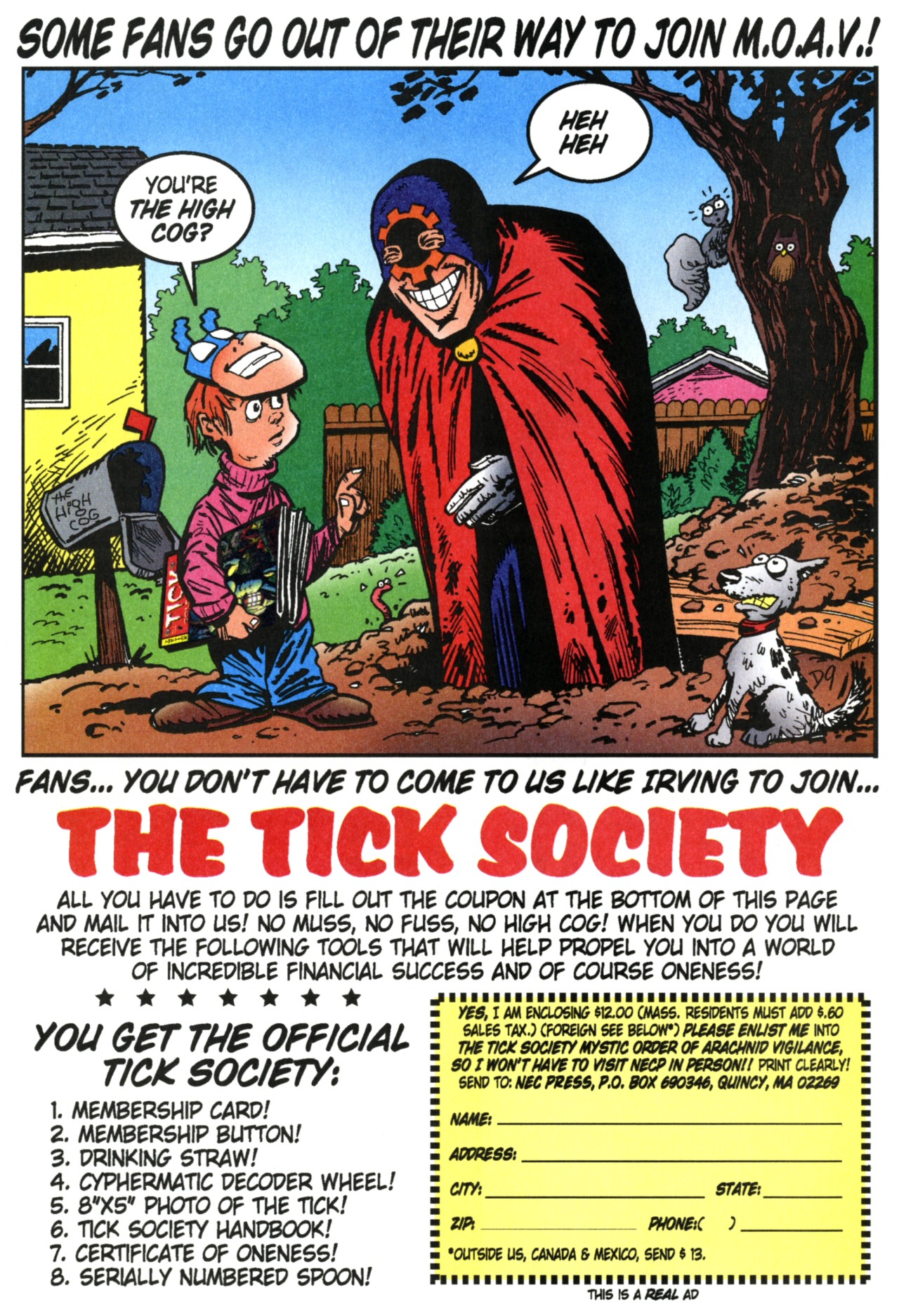 Read online The Tick's Golden Age Comic comic -  Issue #2 - 35