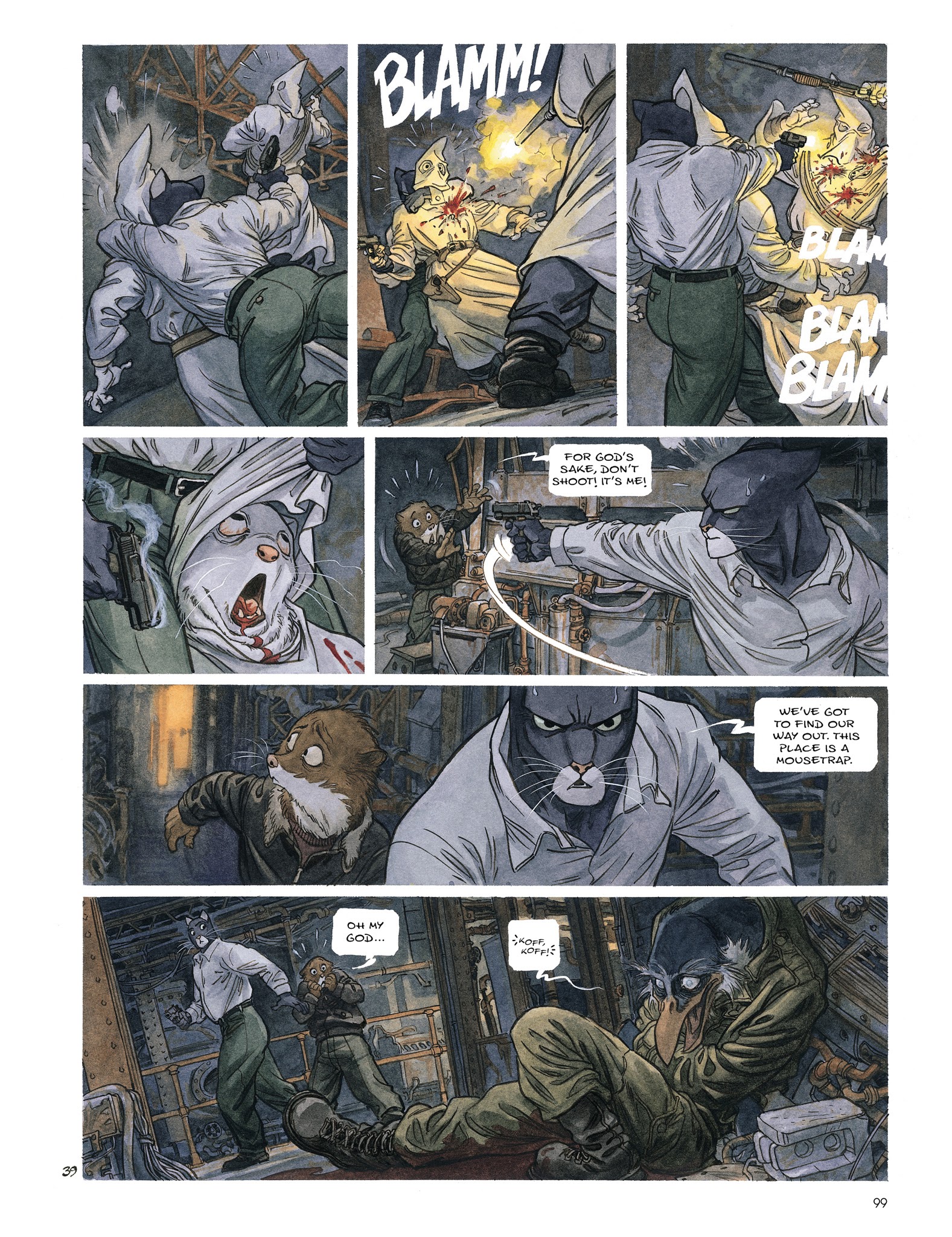 Read online Blacksad: The Collected Stories comic -  Issue # TPB (Part 2) - 1