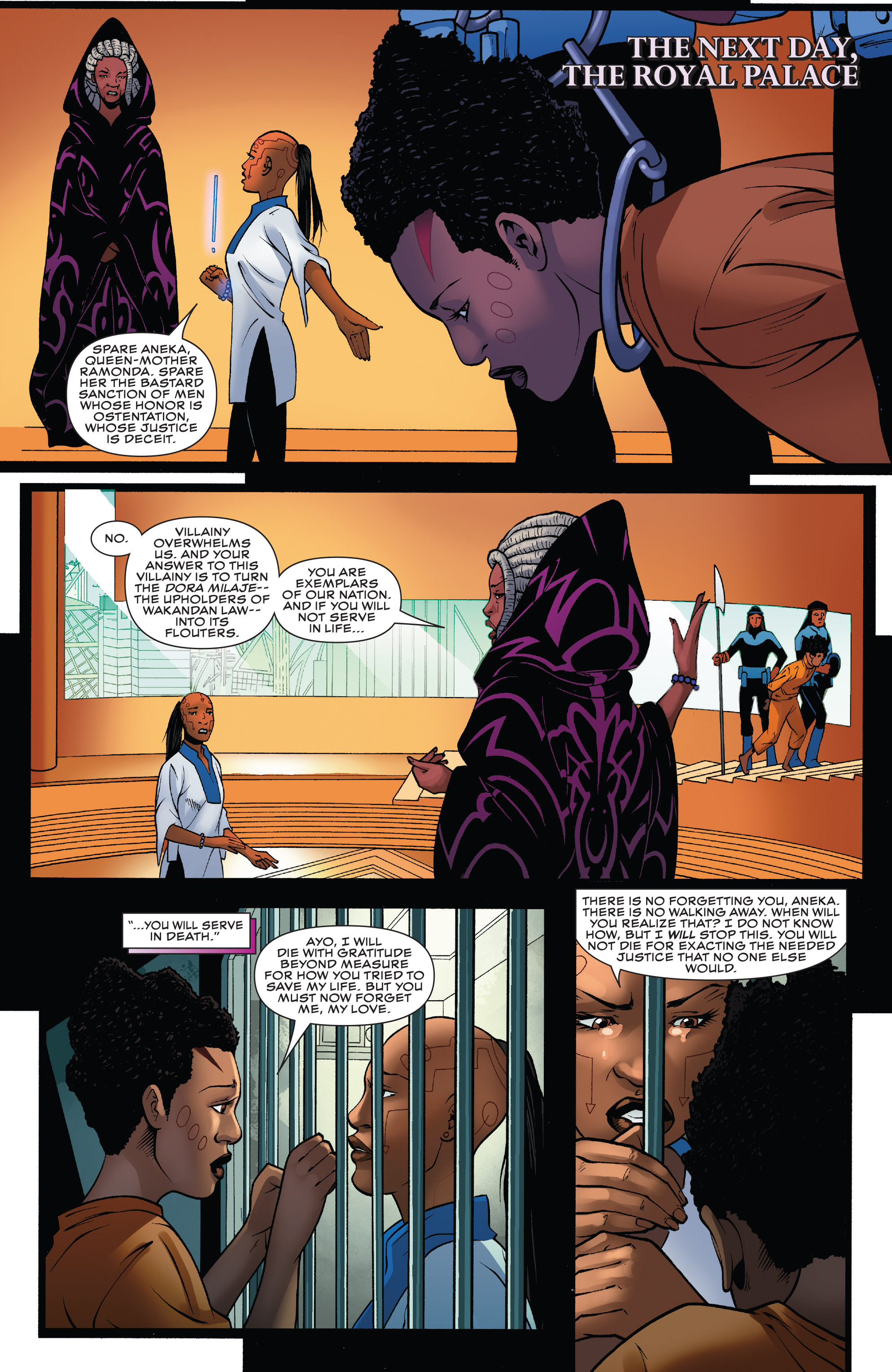 Read online Black Panther: World of Wakanda comic -  Issue #5 - 8