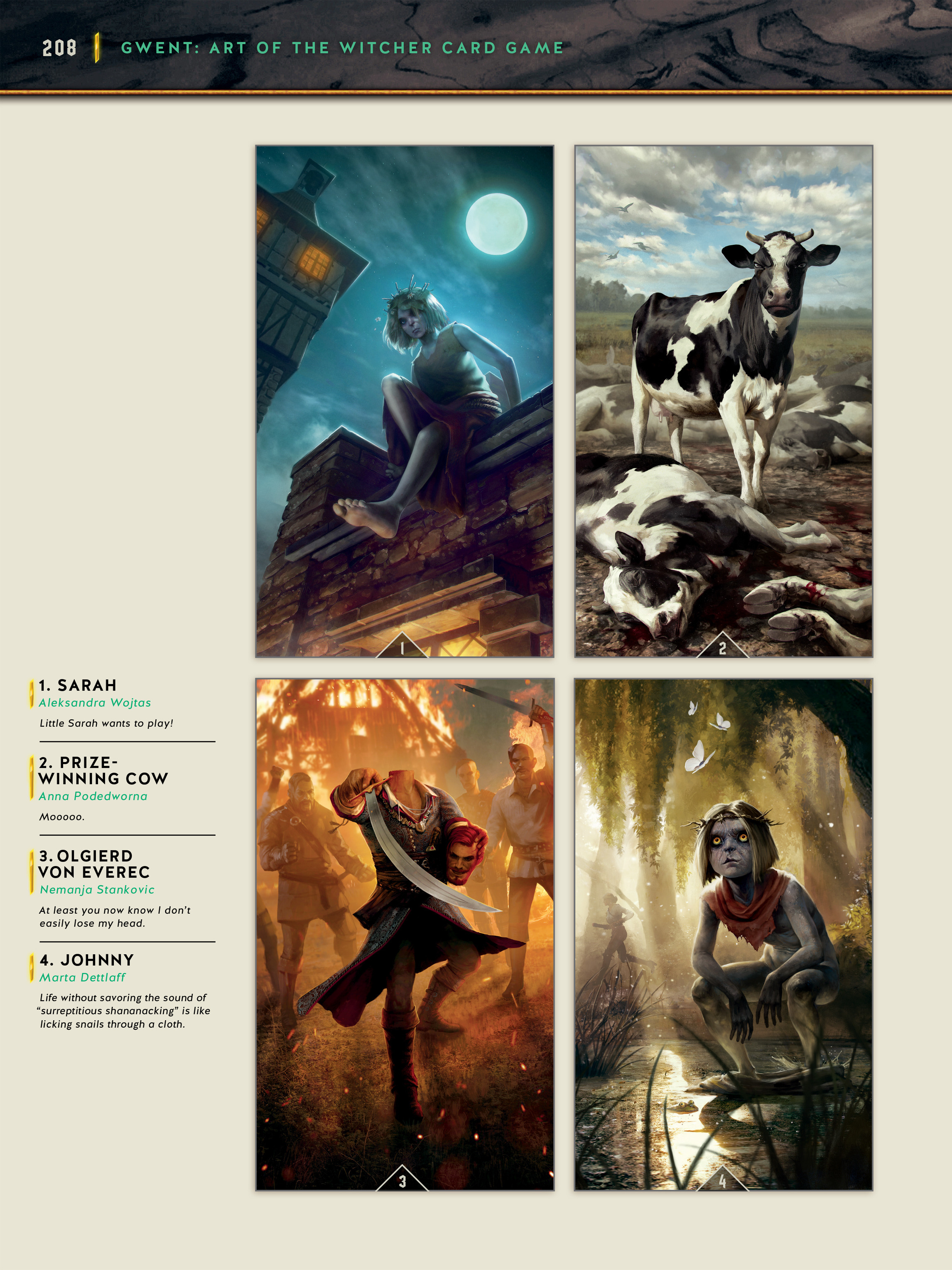 Read online Gwent: Art of the Witcher Card Game comic -  Issue # TPB (Part 2) - 92
