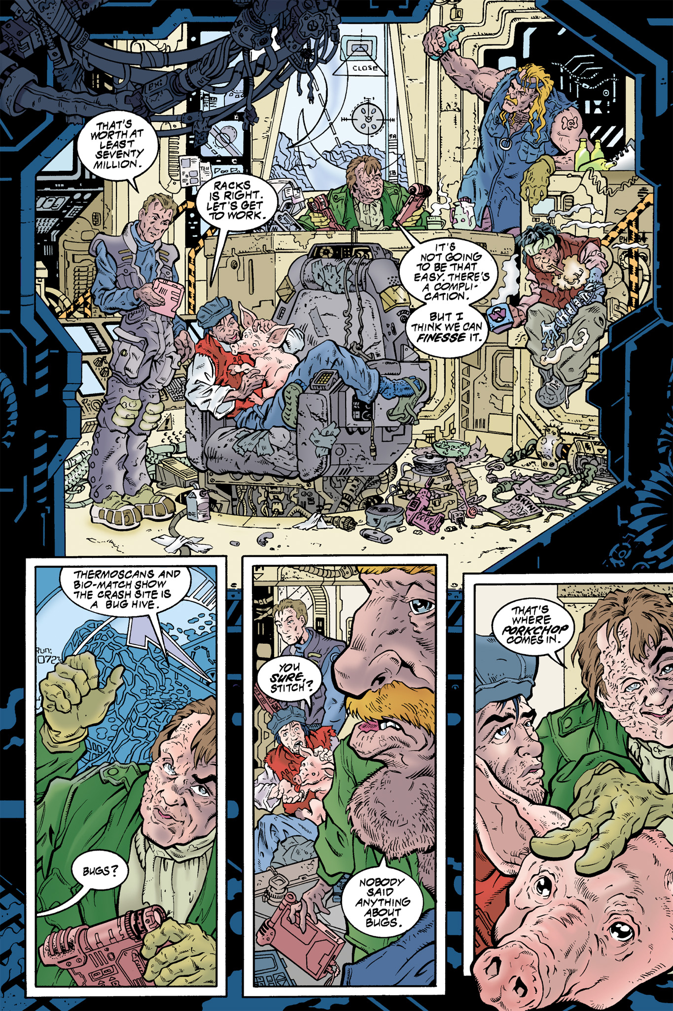 Read online Aliens: Pig comic -  Issue # Full - 5