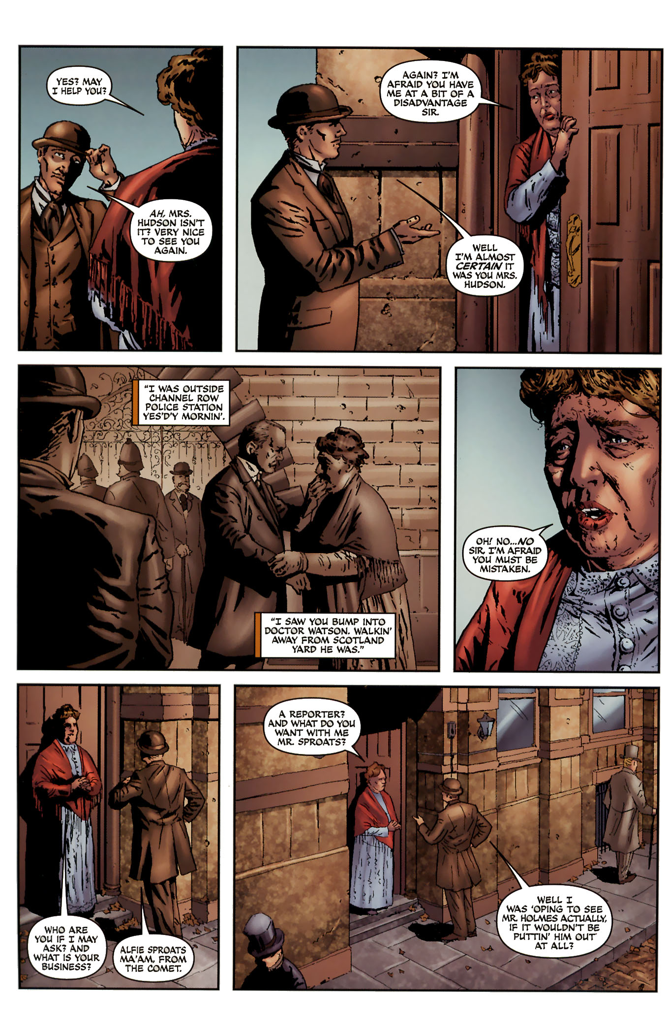 Read online Sherlock Holmes (2009) comic -  Issue #3 - 12