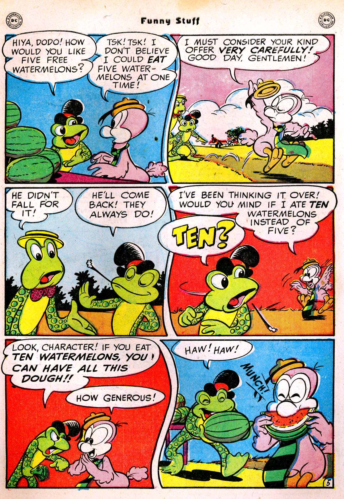 Read online Funny Stuff comic -  Issue #45 - 7