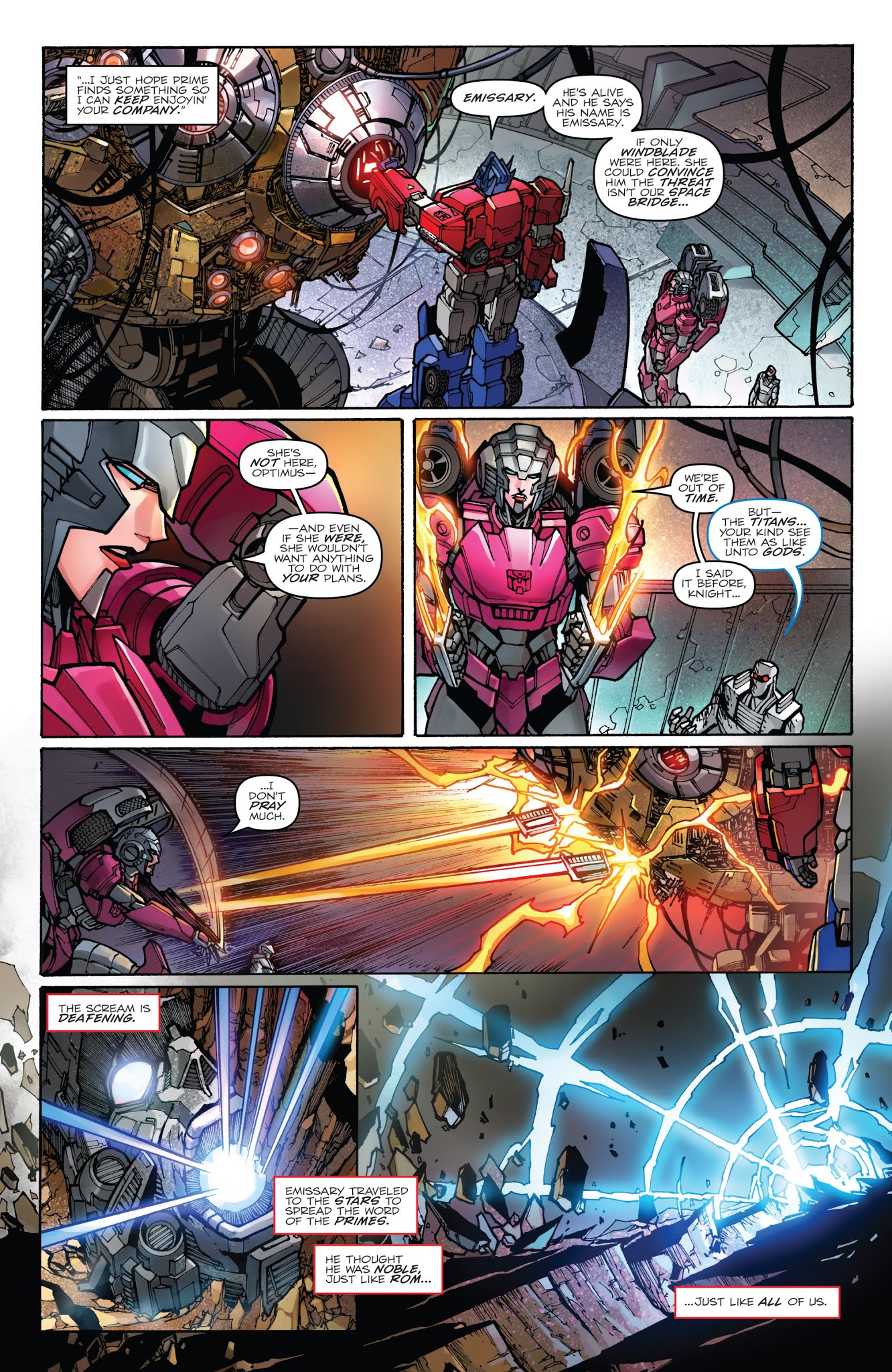 Read online Transformers: Unicron comic -  Issue #0 - 13