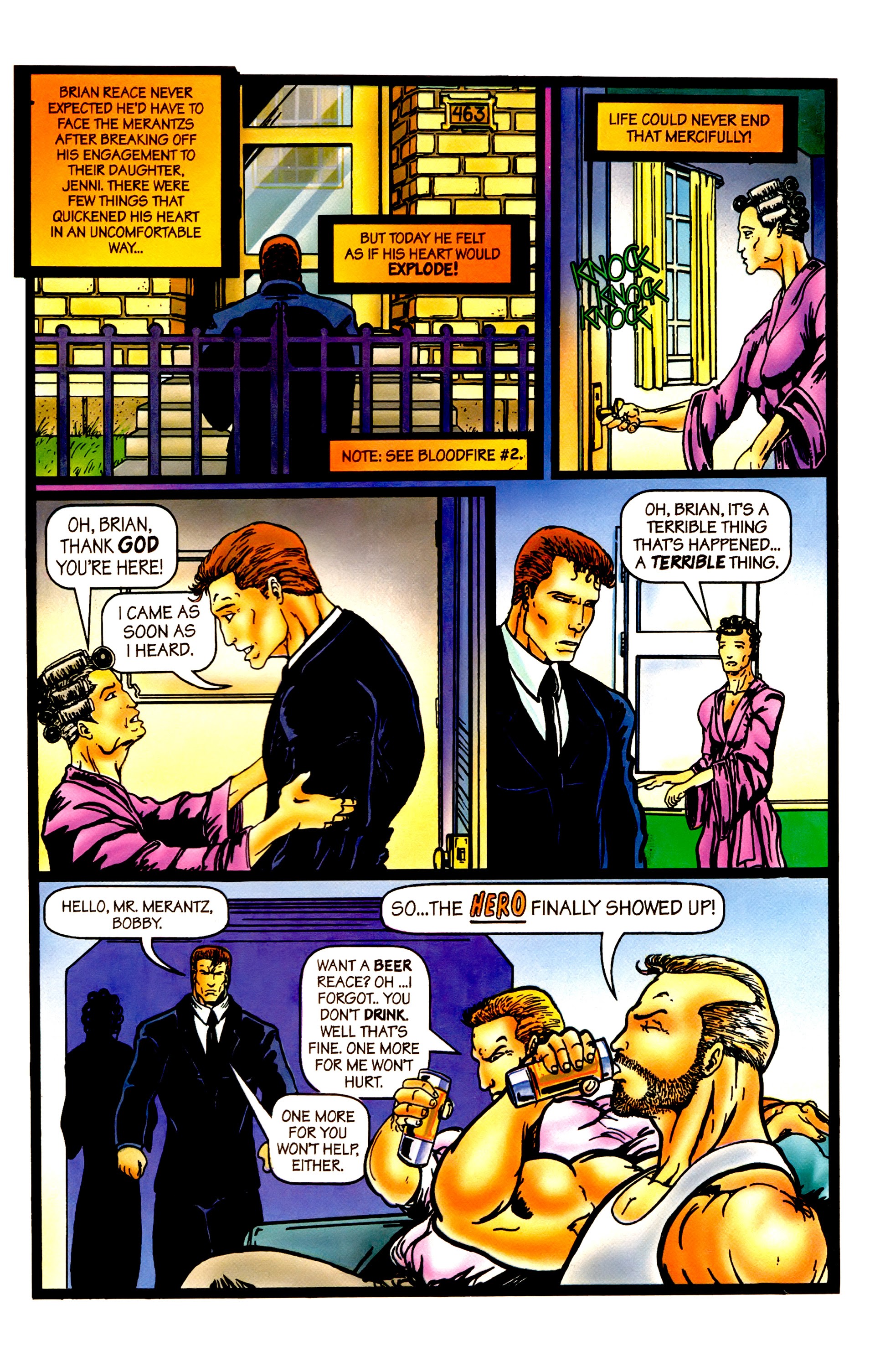 Read online Bloodfire comic -  Issue #5 - 14