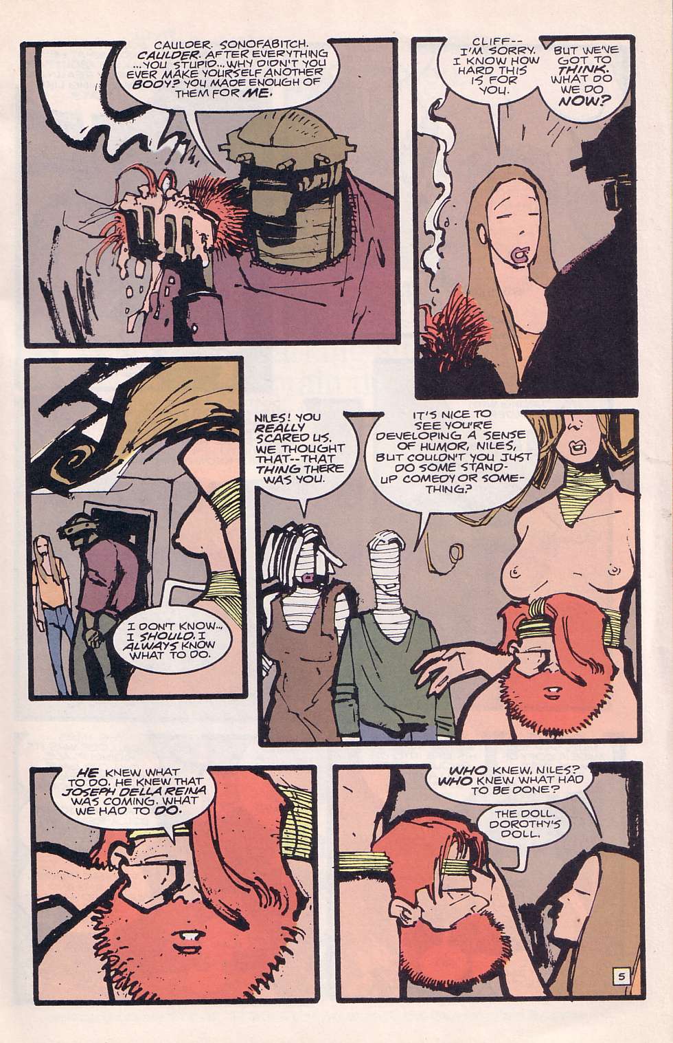 Read online Doom Patrol (1987) comic -  Issue #87 - 6