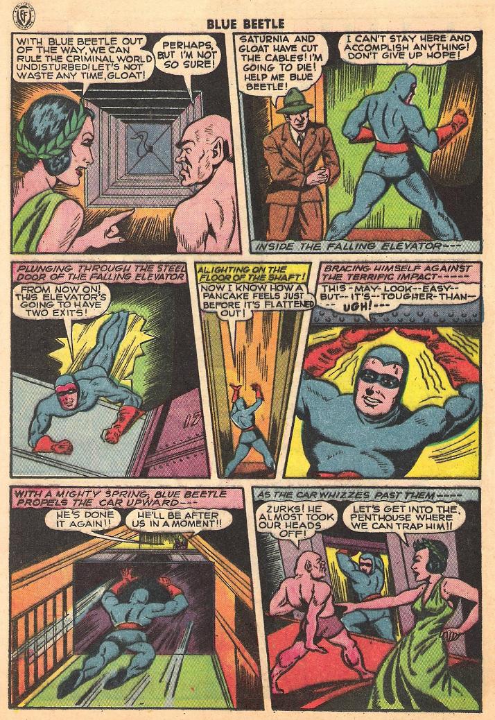 Read online The Blue Beetle comic -  Issue #38 - 16