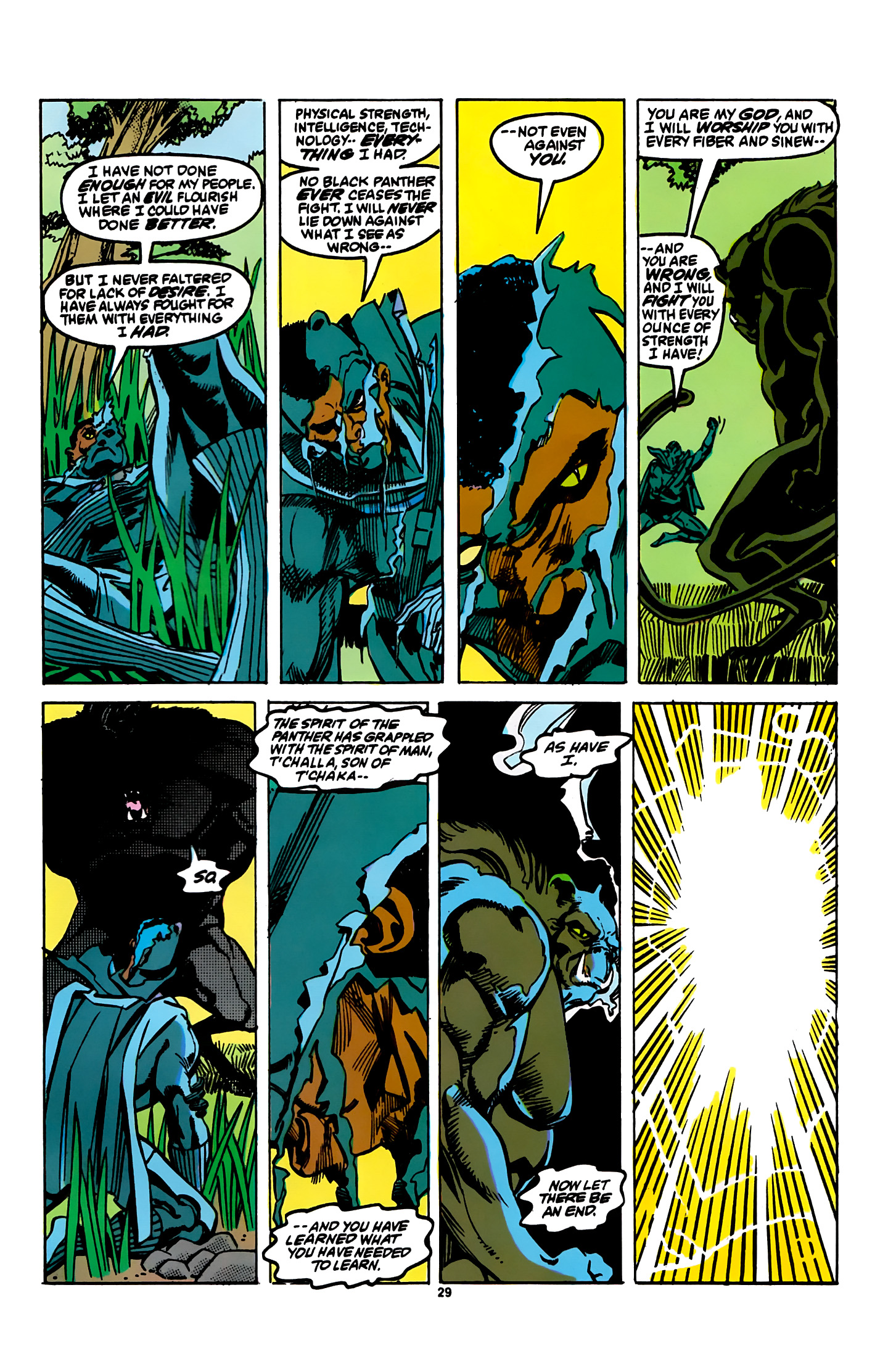 Read online Black Panther (1988) comic -  Issue #4 - 22