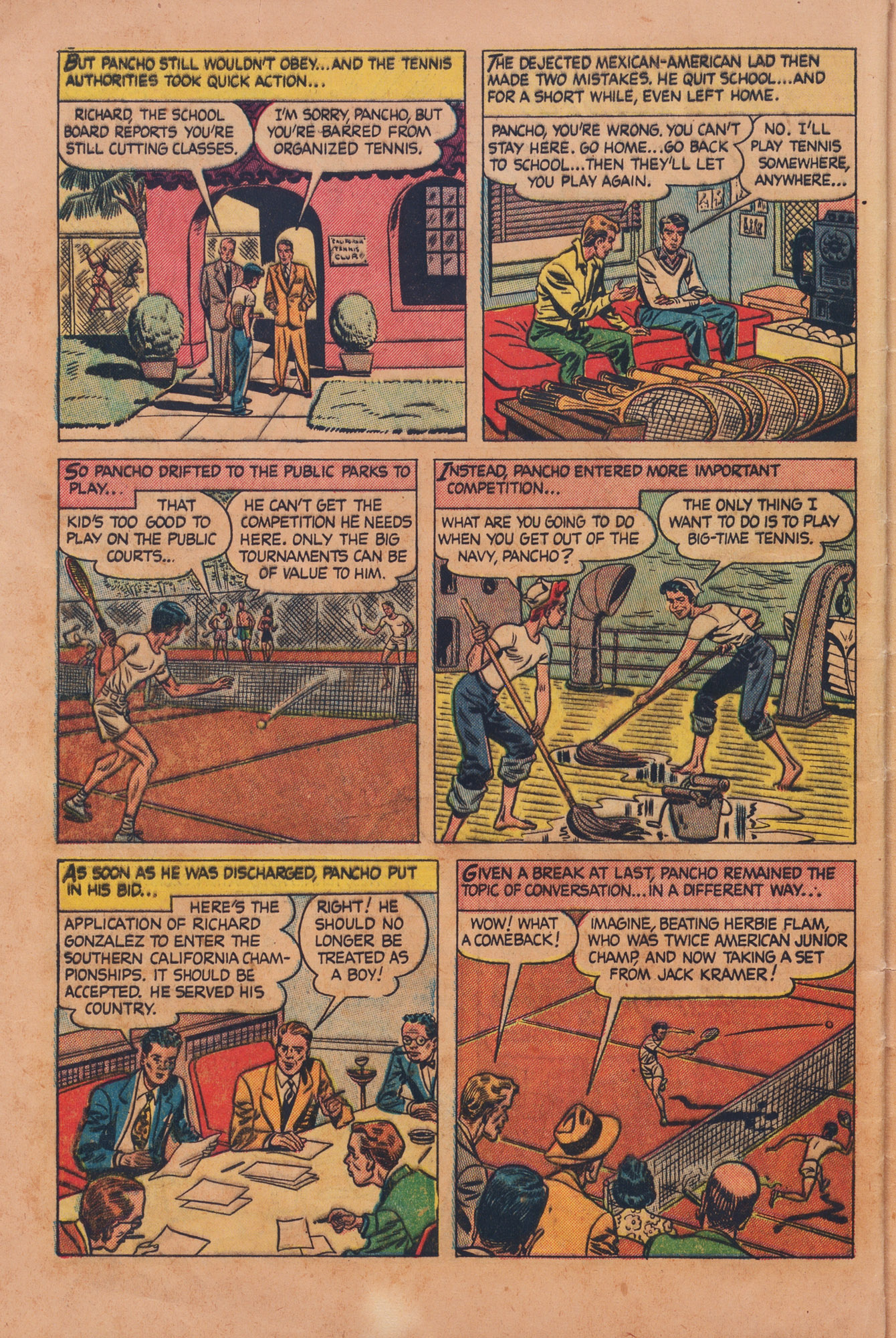 Read online Babe Ruth Sports Comics comic -  Issue #4 - 24