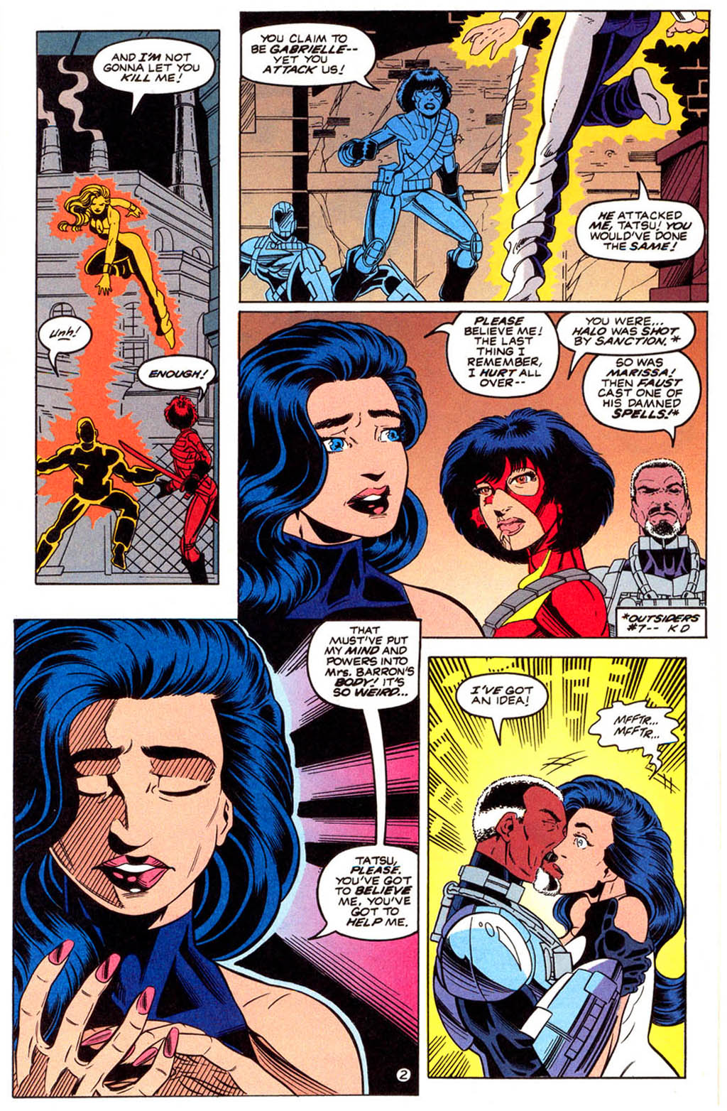Read online Outsiders (1993) comic -  Issue #9 - 3