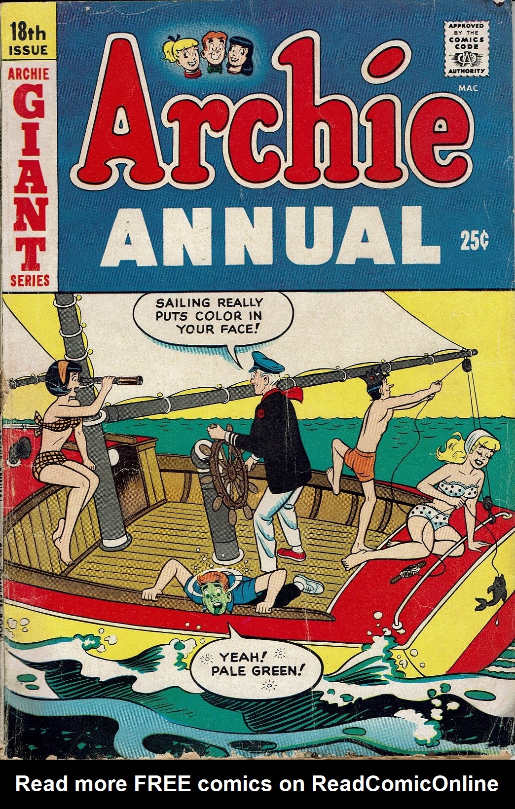 Read online Archie Annual comic -  Issue #18 - 1