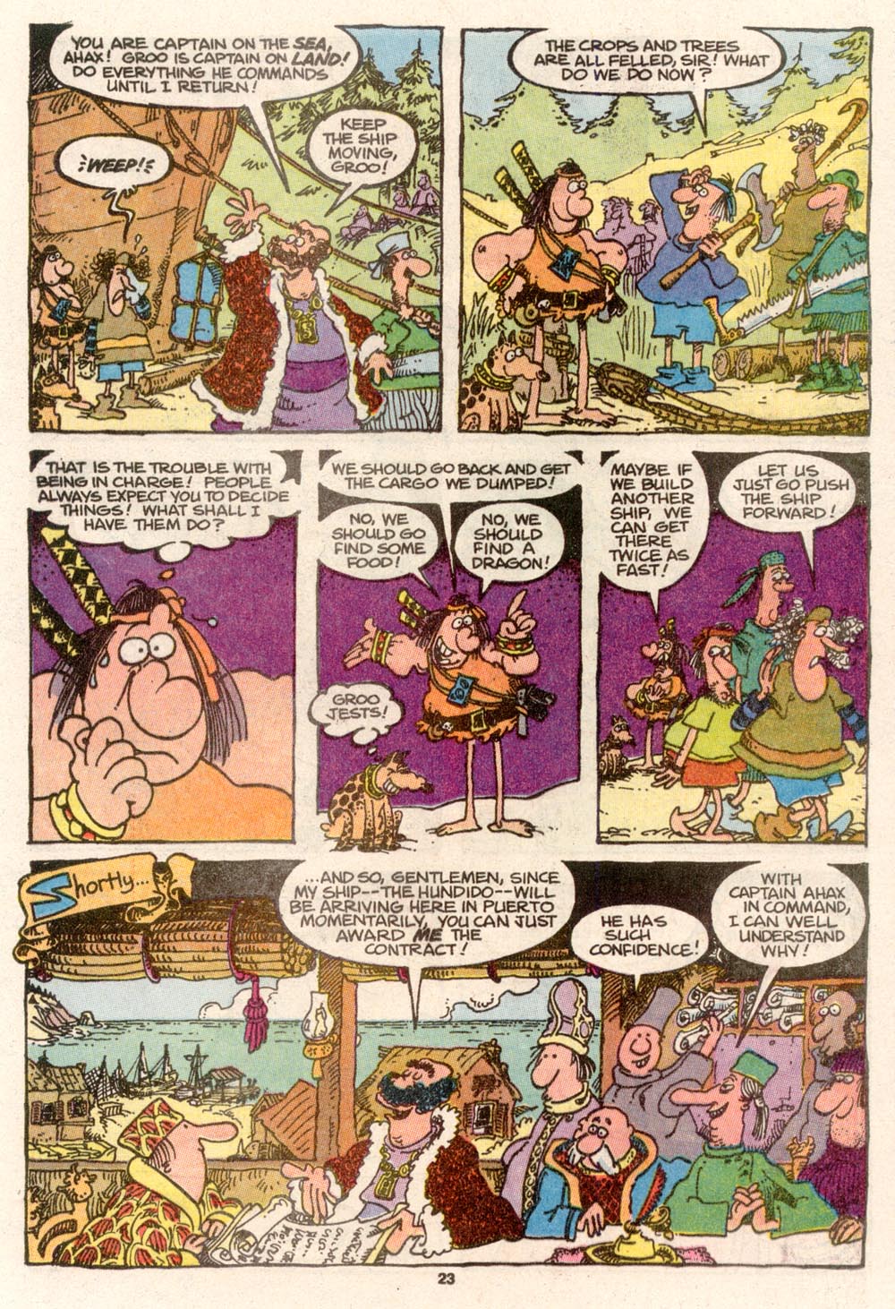 Read online Sergio Aragonés Groo the Wanderer comic -  Issue #69 - 18