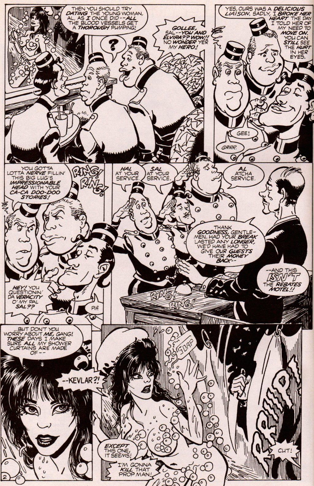 Read online Elvira, Mistress of the Dark comic -  Issue #6 - 4