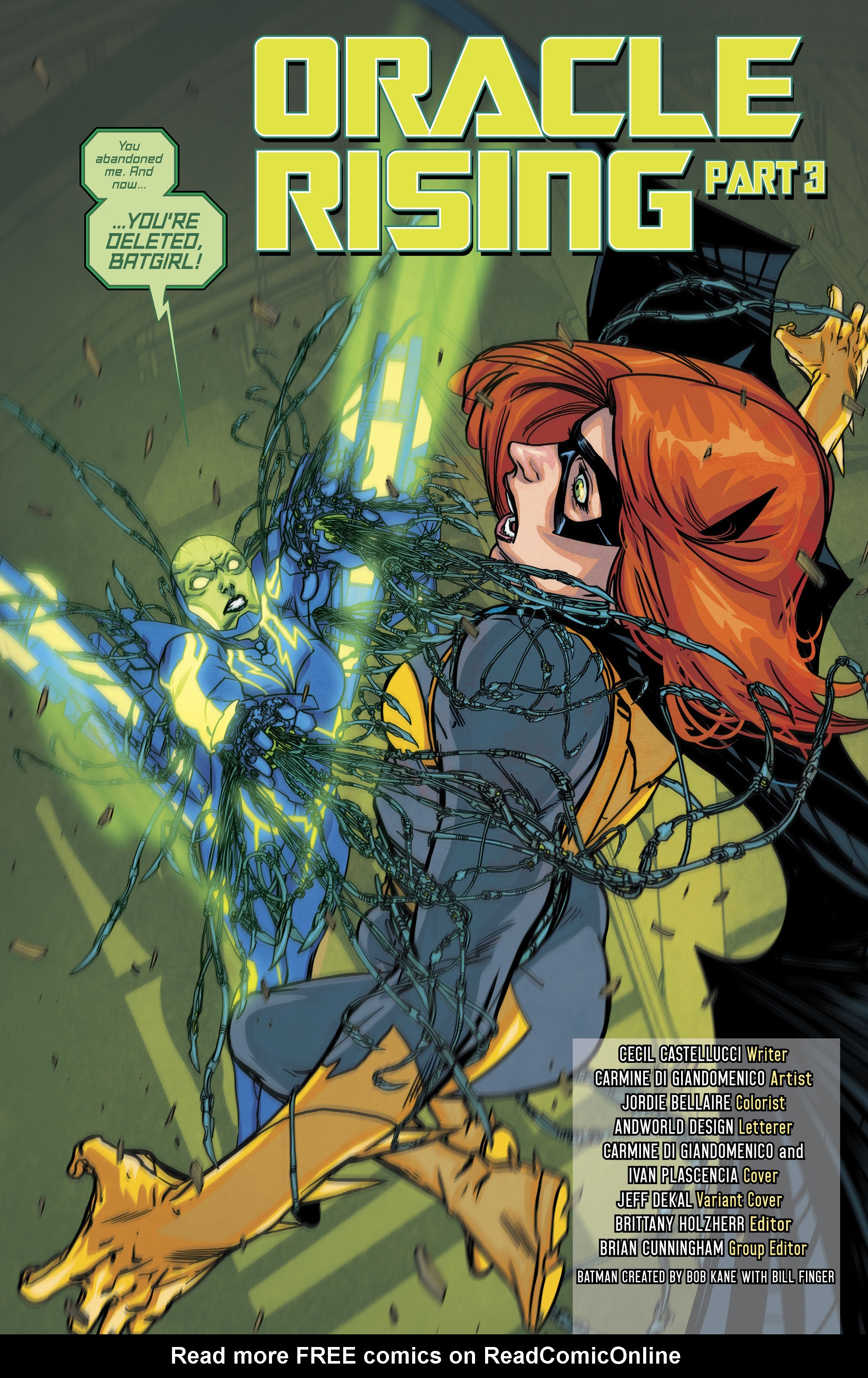 Read online Batgirl (2016) comic -  Issue #39 - 3