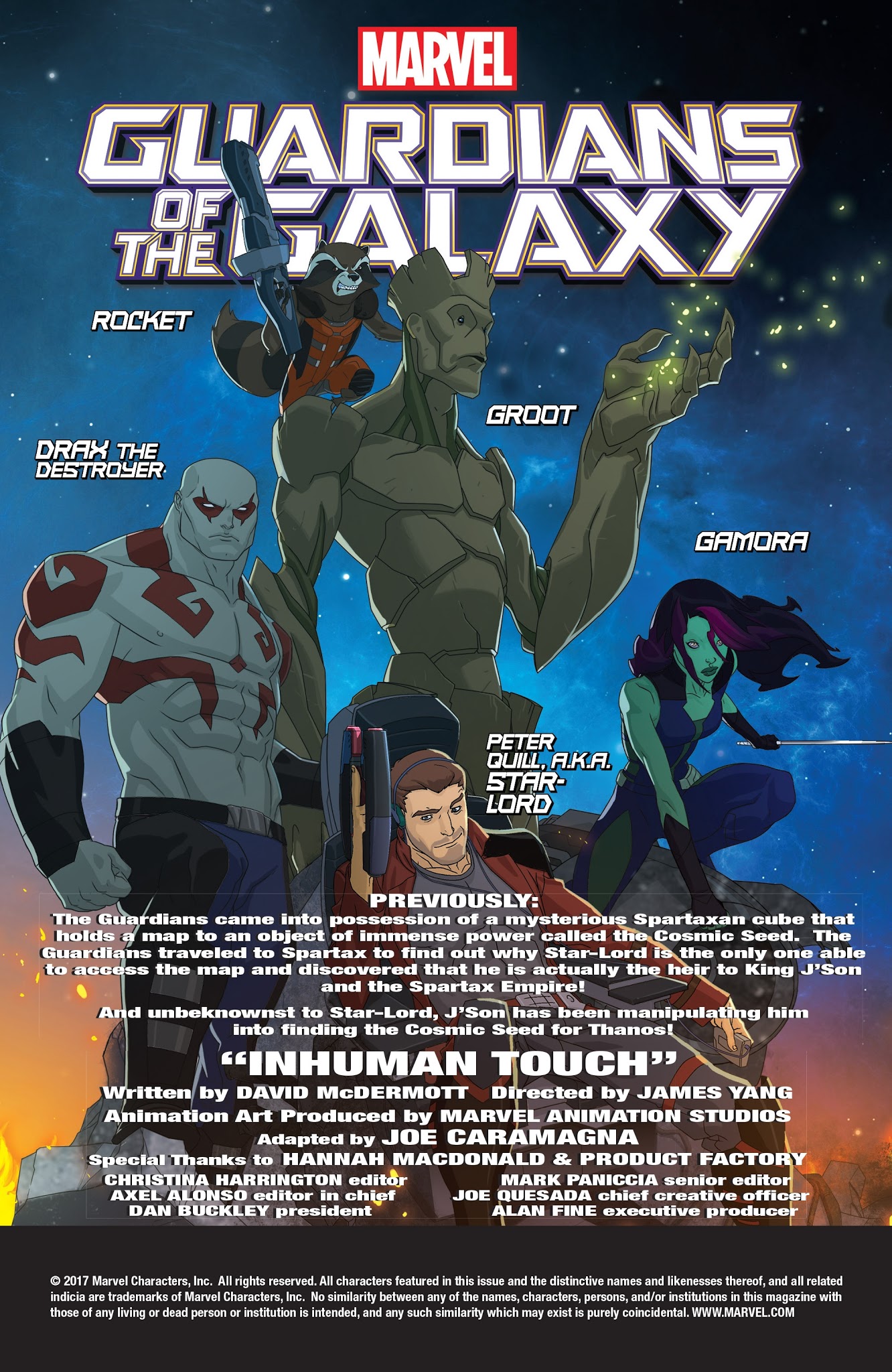 Read online Marvel Universe Guardians of the Galaxy [II] comic -  Issue #22 - 2