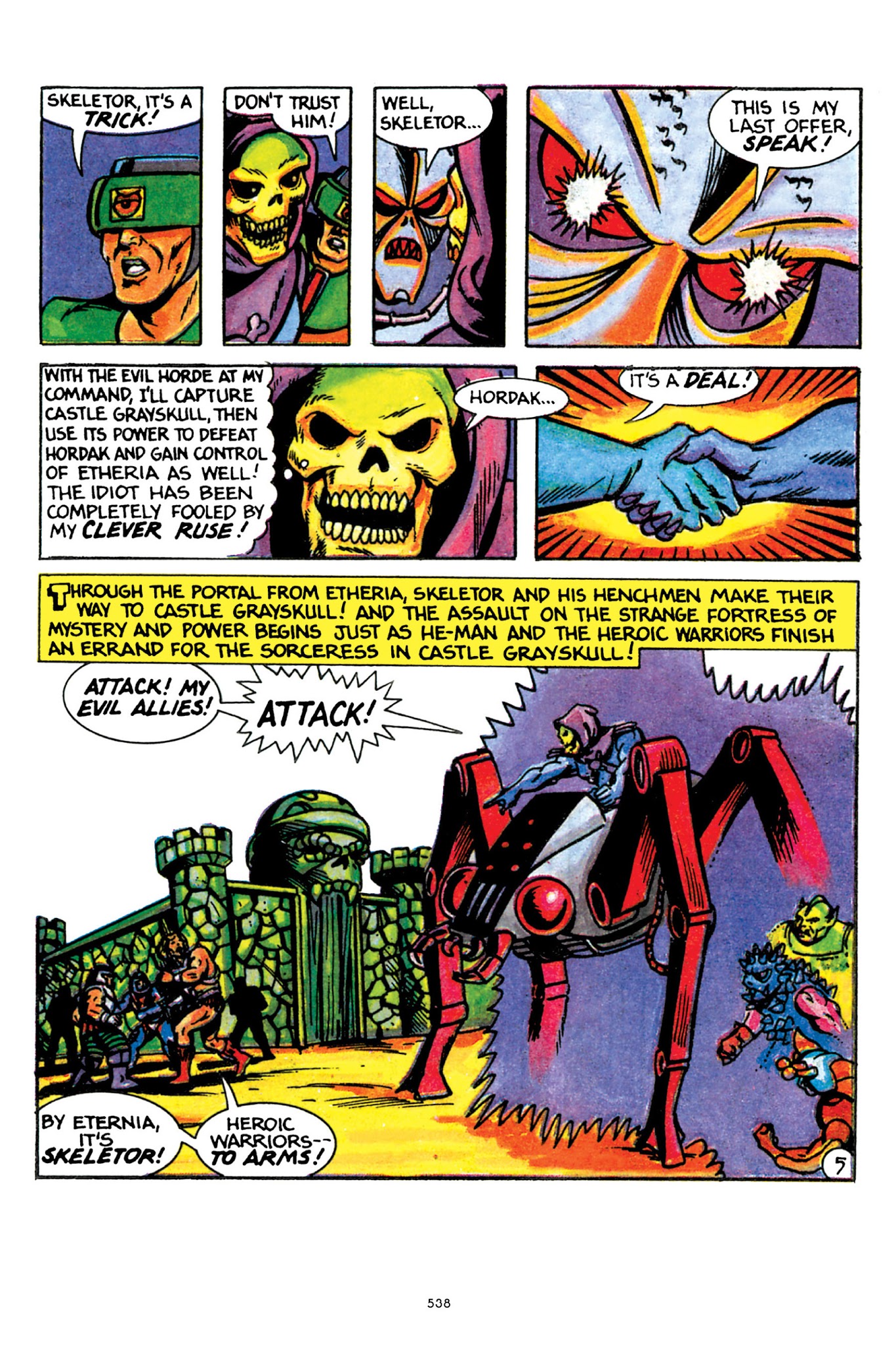 Read online He-Man and the Masters of the Universe Minicomic Collection comic -  Issue # TPB 1 - 522