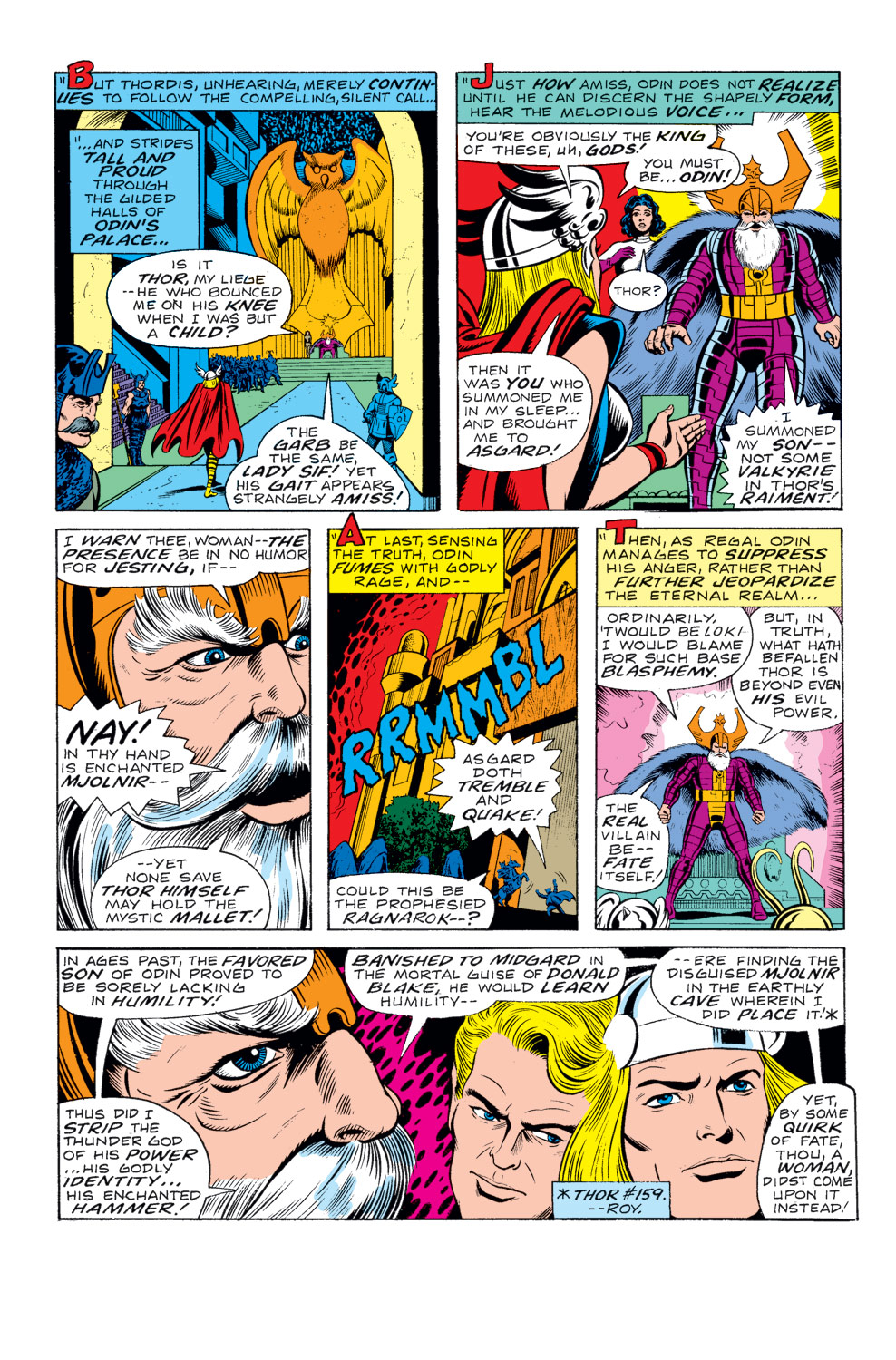What If? (1977) issue 10 - Jane Foster had found the hammer of Thor - Page 19