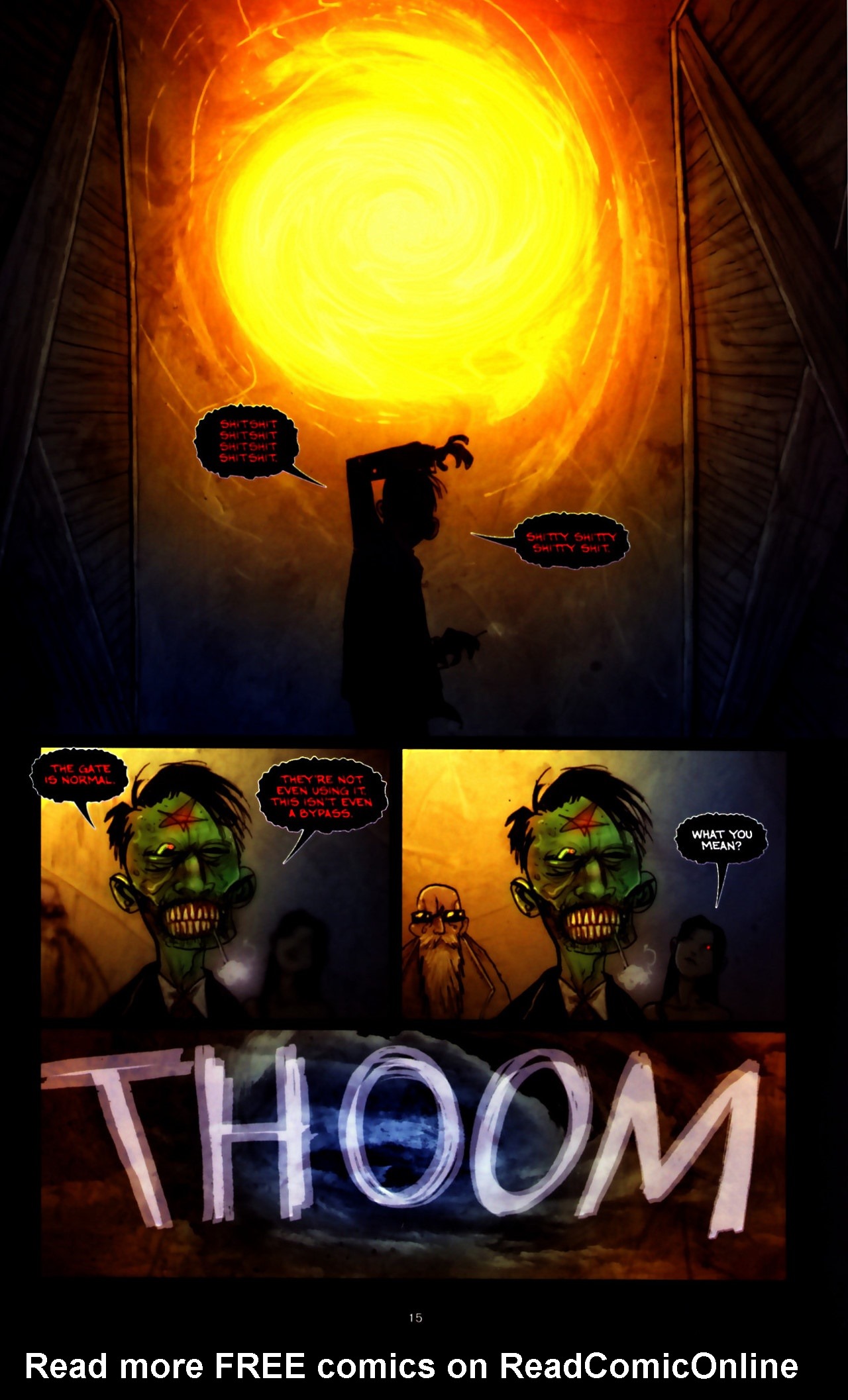 Read online Wormwood: Gentleman Corpse comic -  Issue #9 - 17