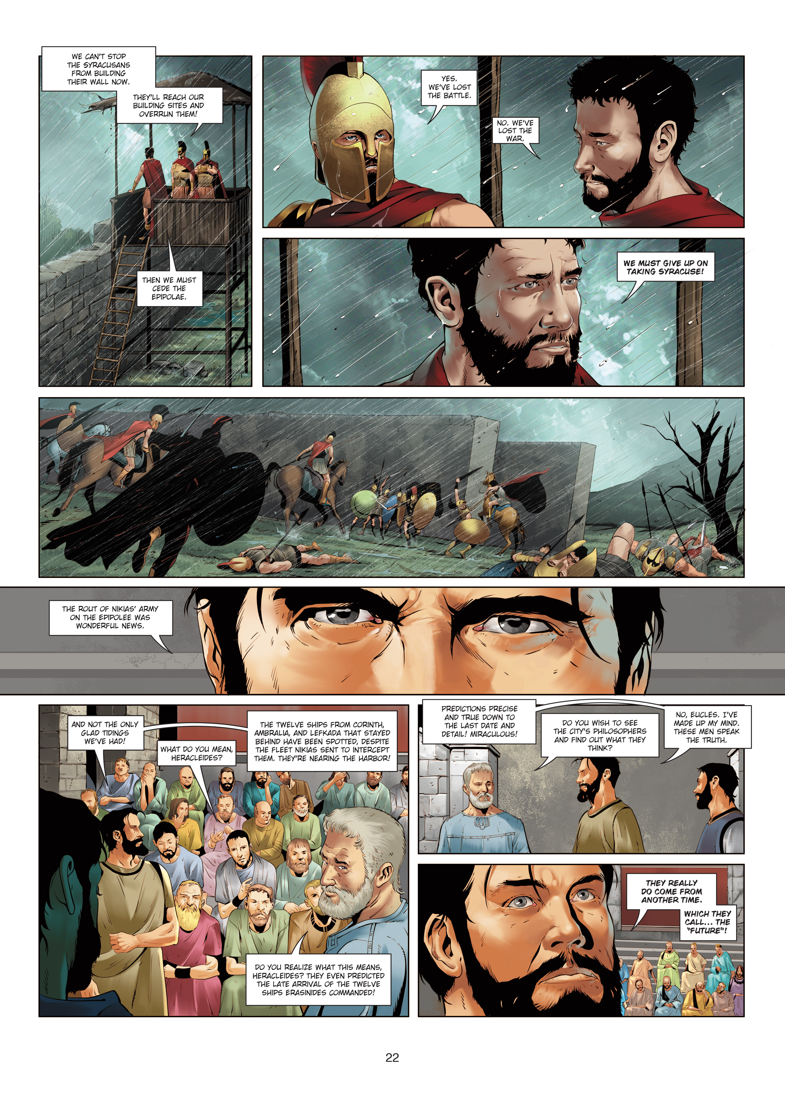 Read online Promethee comic -  Issue #18 - 22